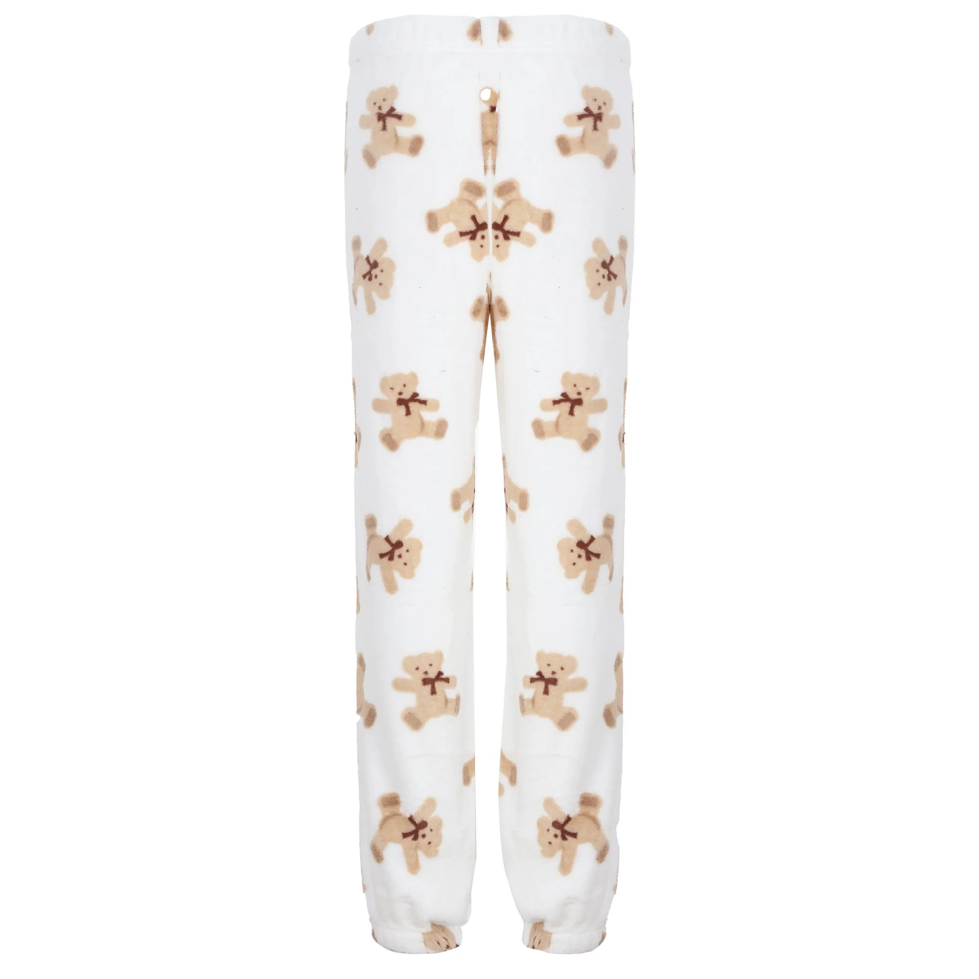 Pyjama long coral fleece - Beige - Image 5