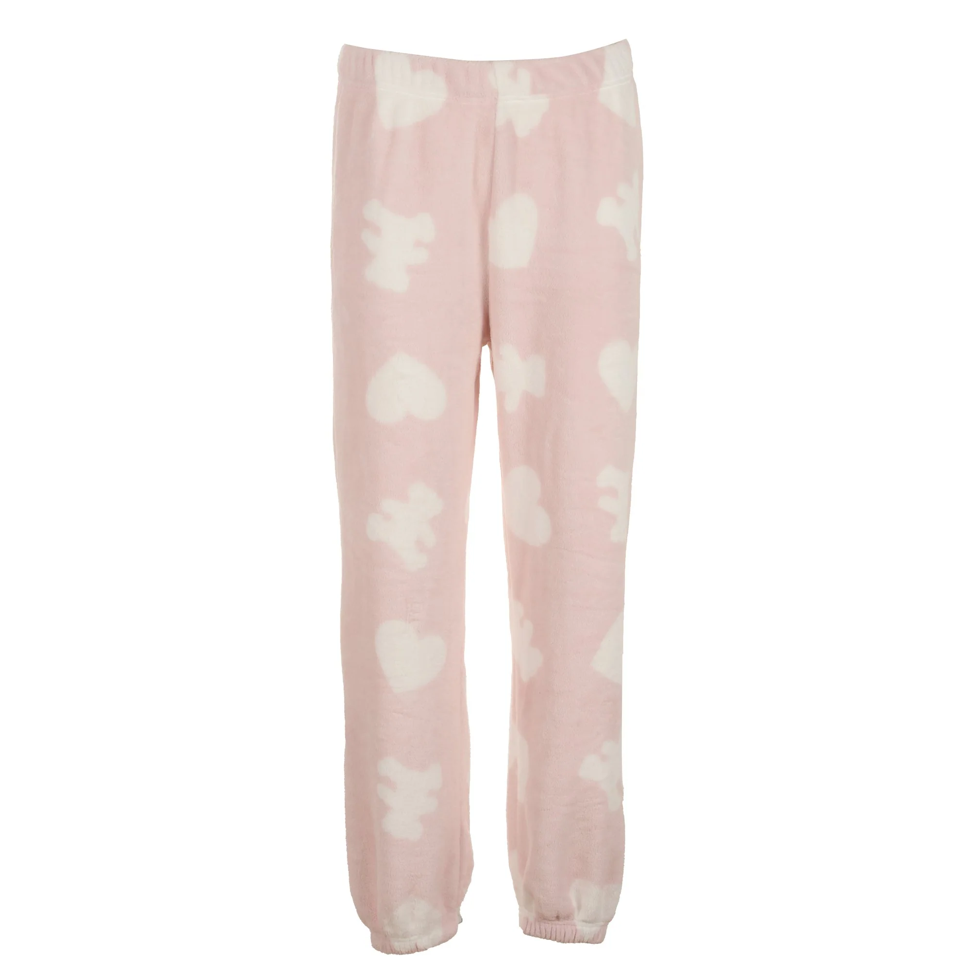 Pyjama long coral fleece - Rose - Image 4