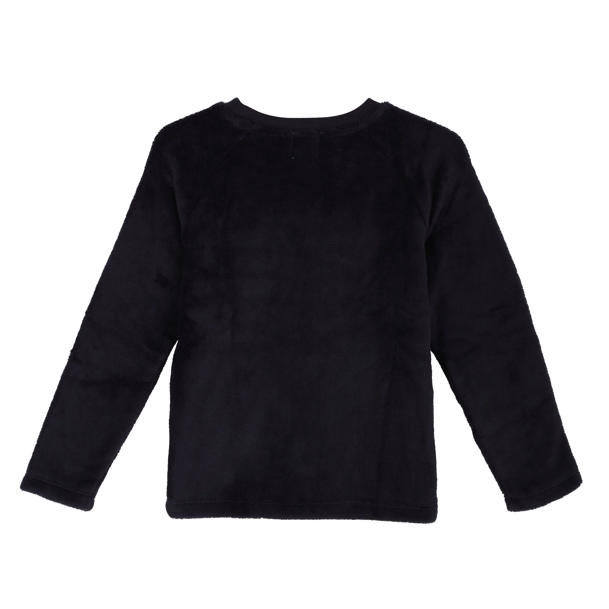 Pyjama long coral fleece Santa Crew 3/12ans - Bleu foncé - Image 3