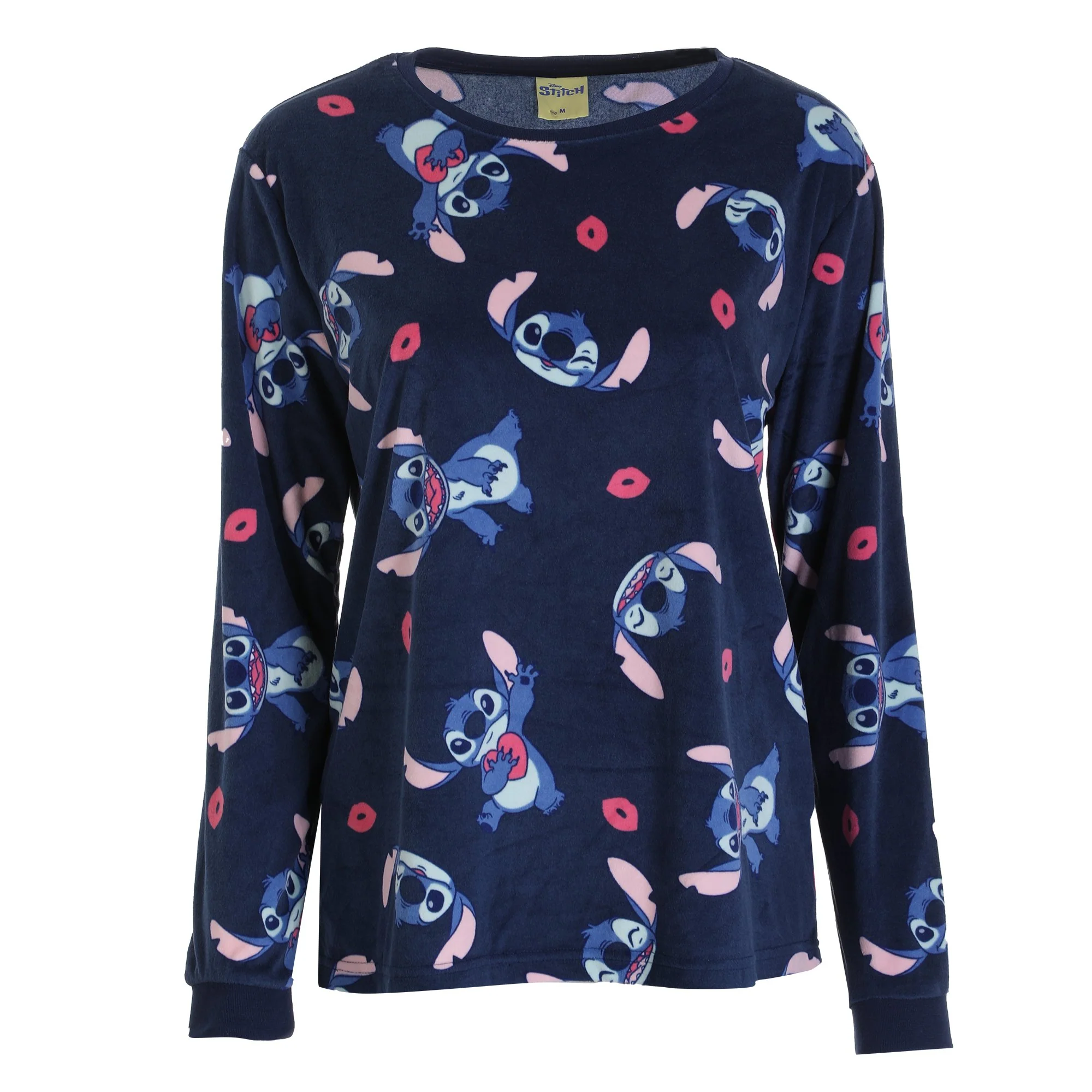 Pyjama long en velours Licence - Bleu - Image 2