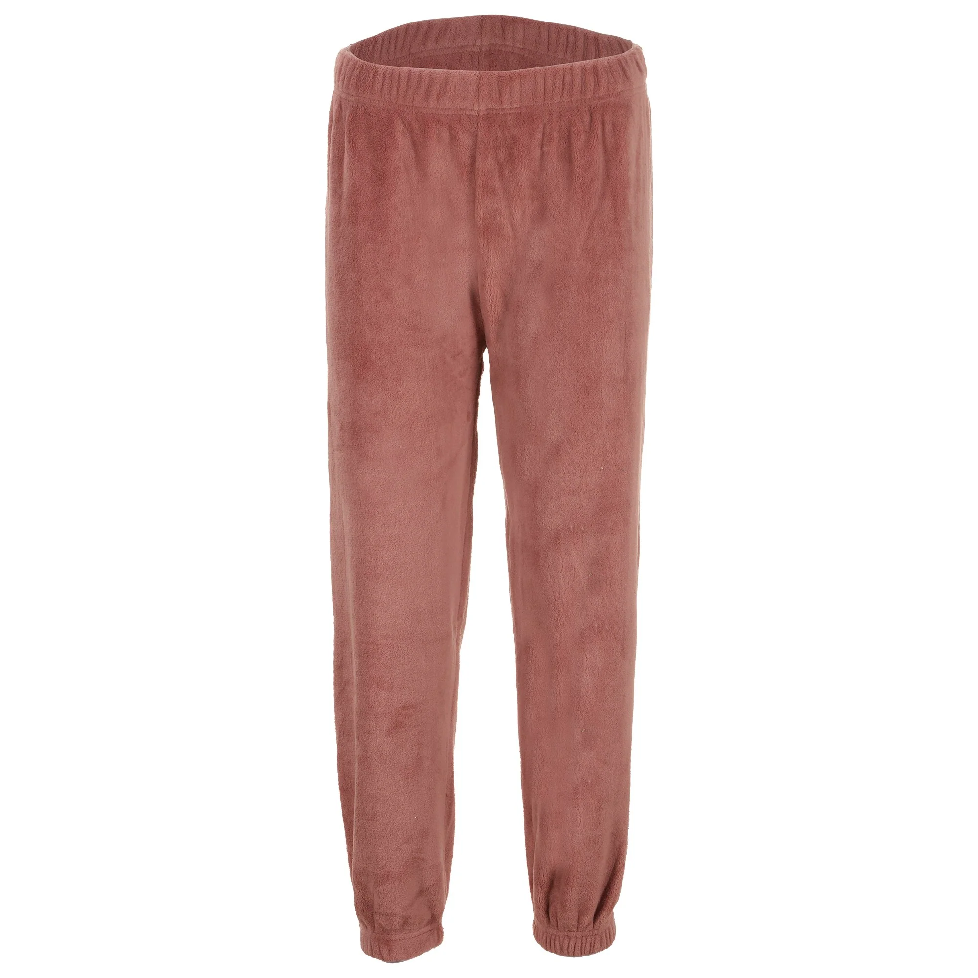 Pyjama long en velours - Rose - Image 4