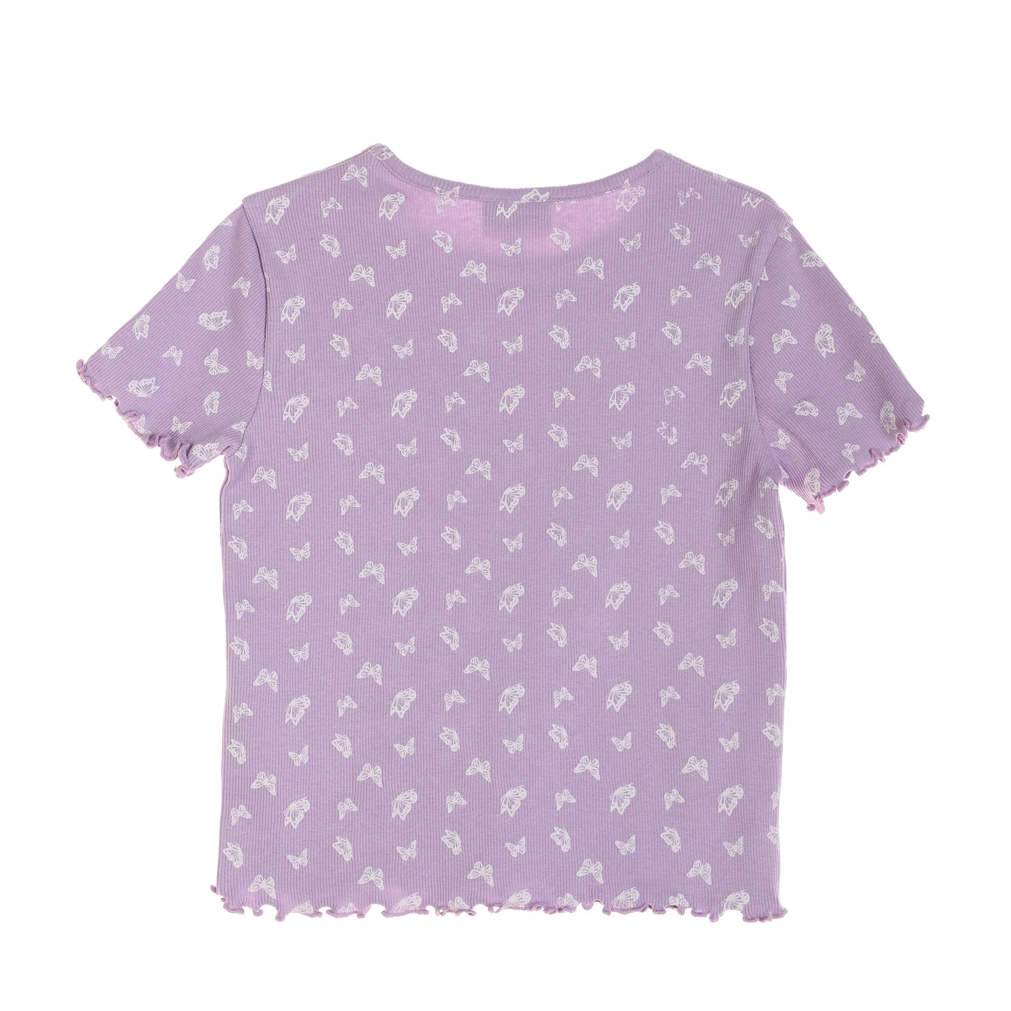 Pyjama short manche courte - Violet - Image 2