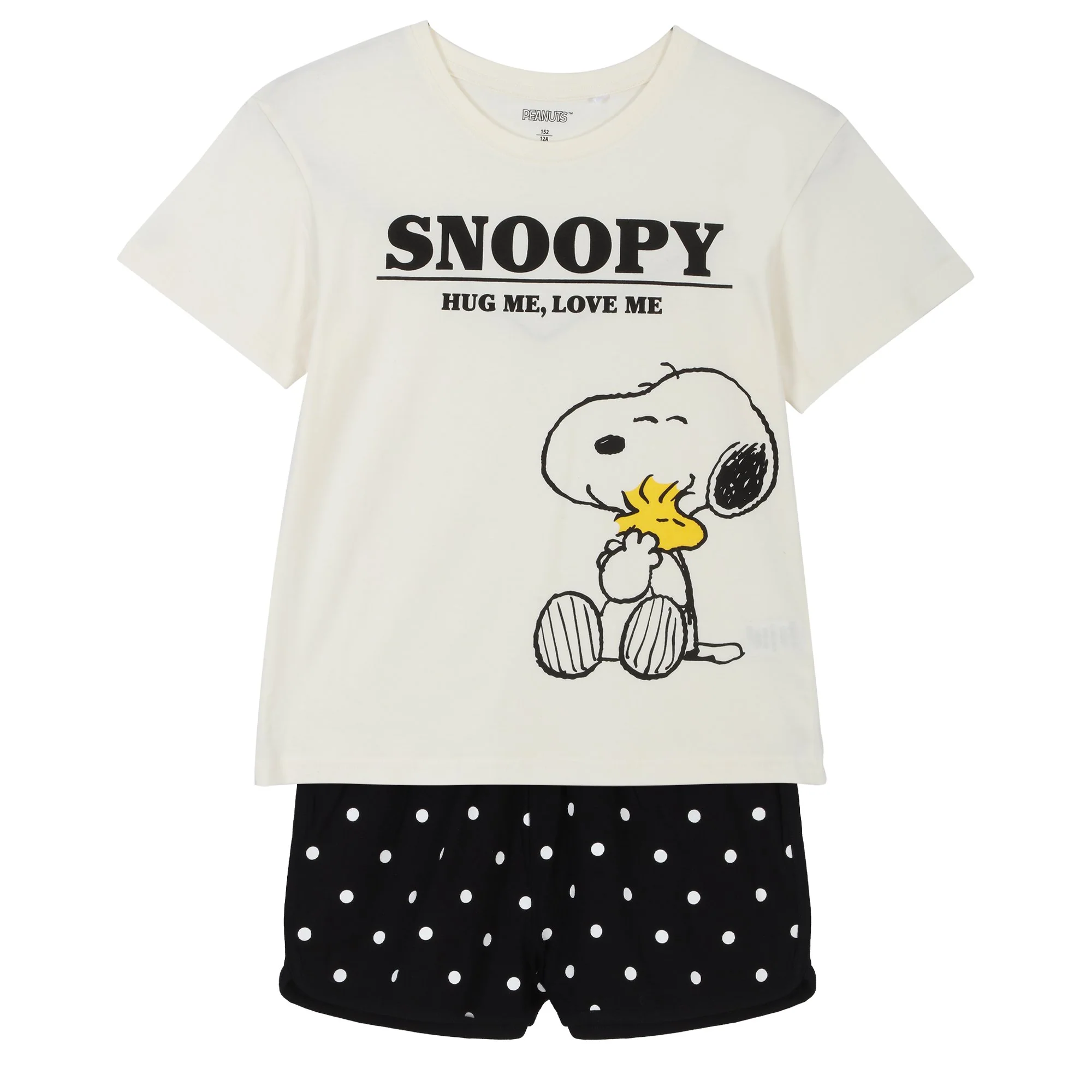 Pyjashort licence 10/14 ans - Blanc