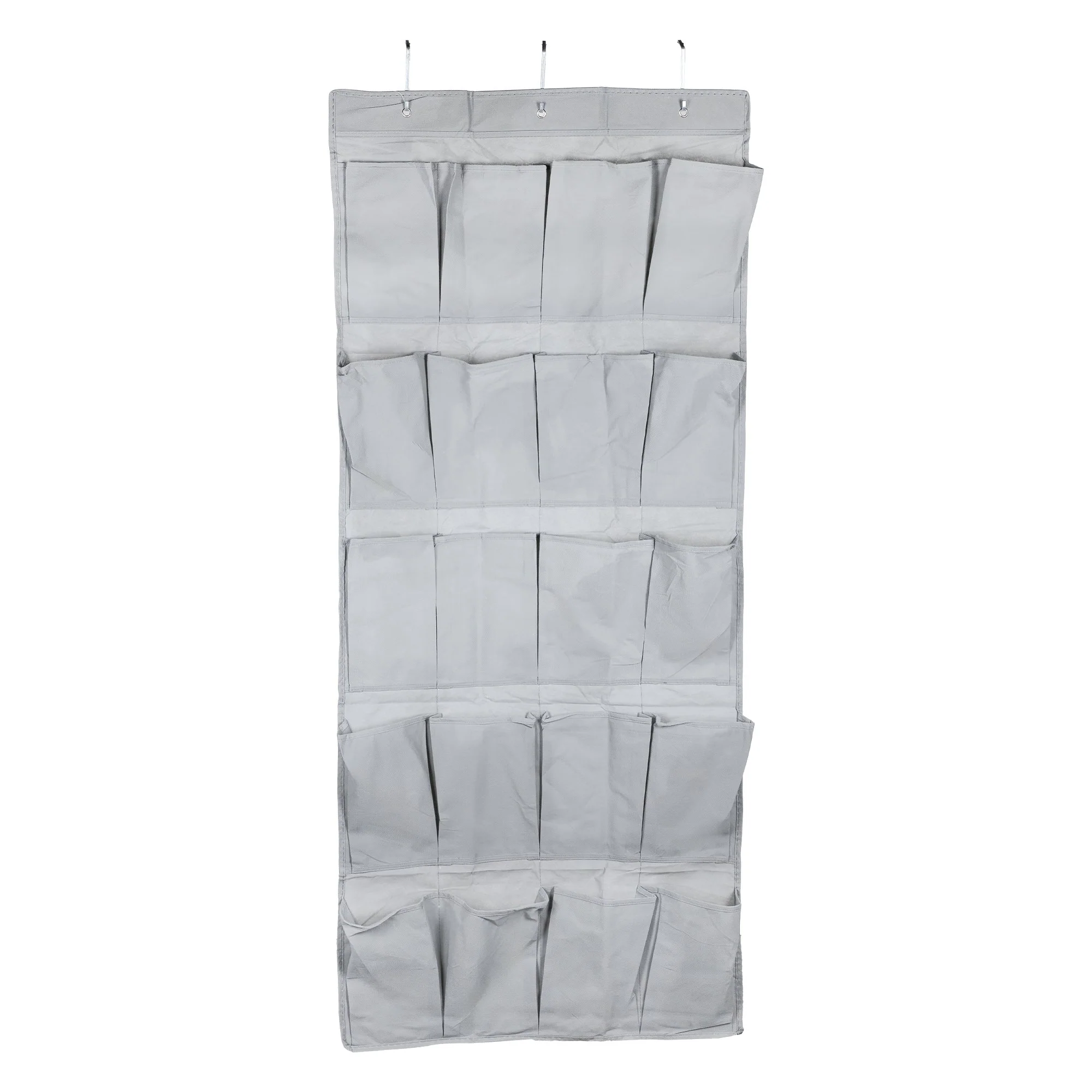 Range chaussures en tissu pour porte