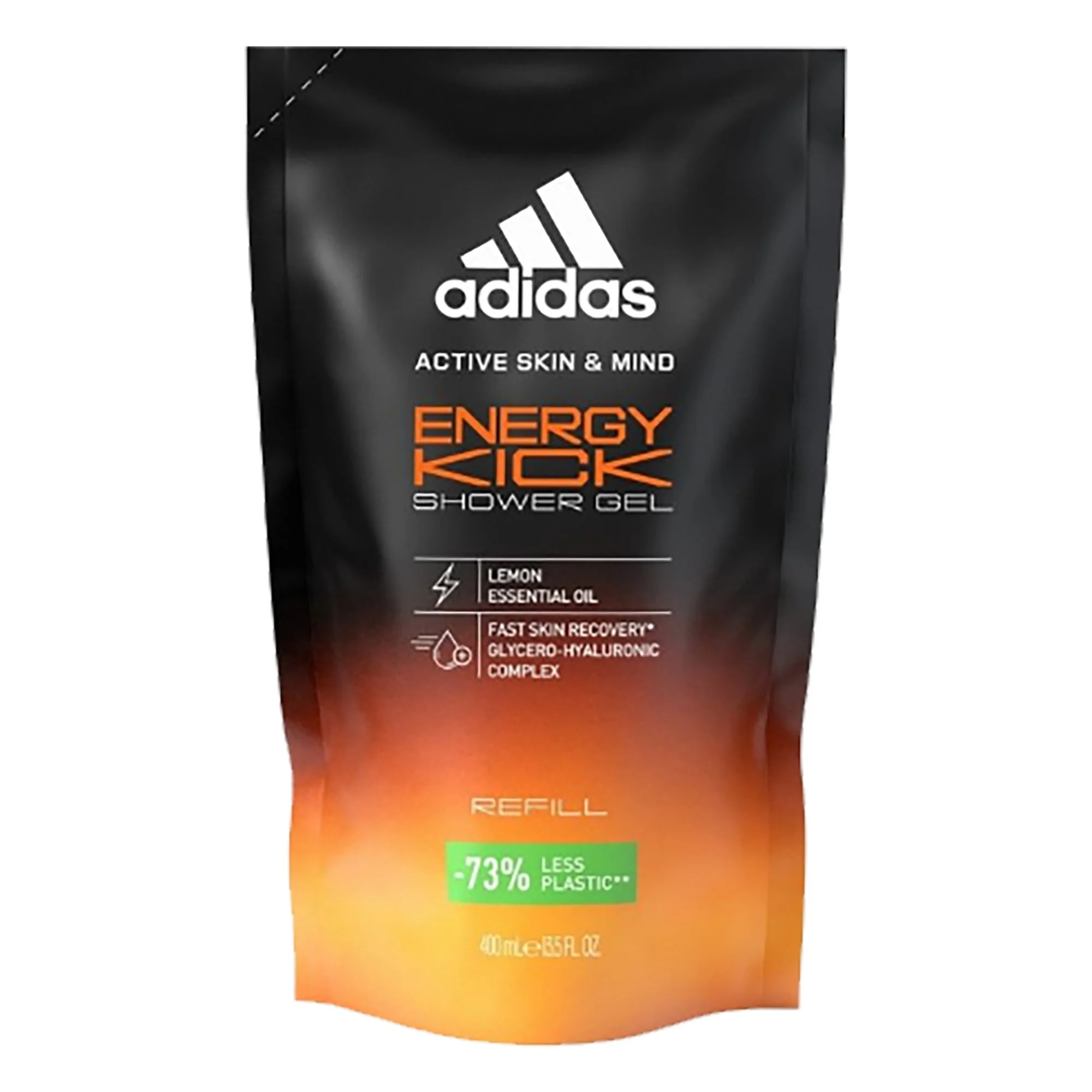 Recharge gel douche Energy Kick au citron