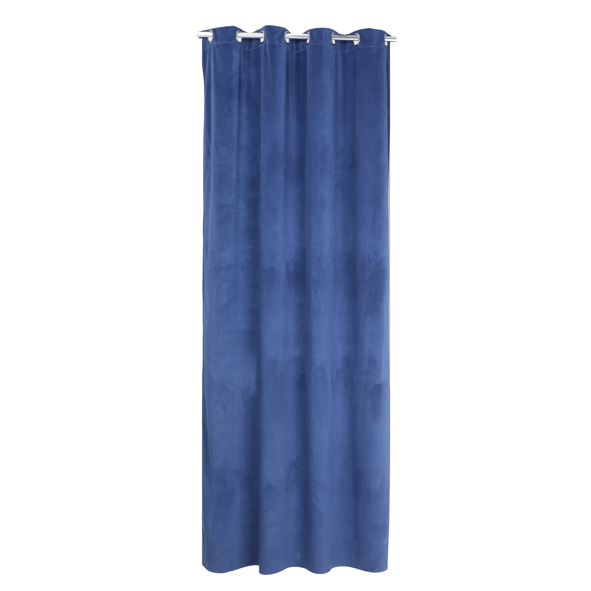 Rideau en velours 140X250 cm - Bleu - Image 5