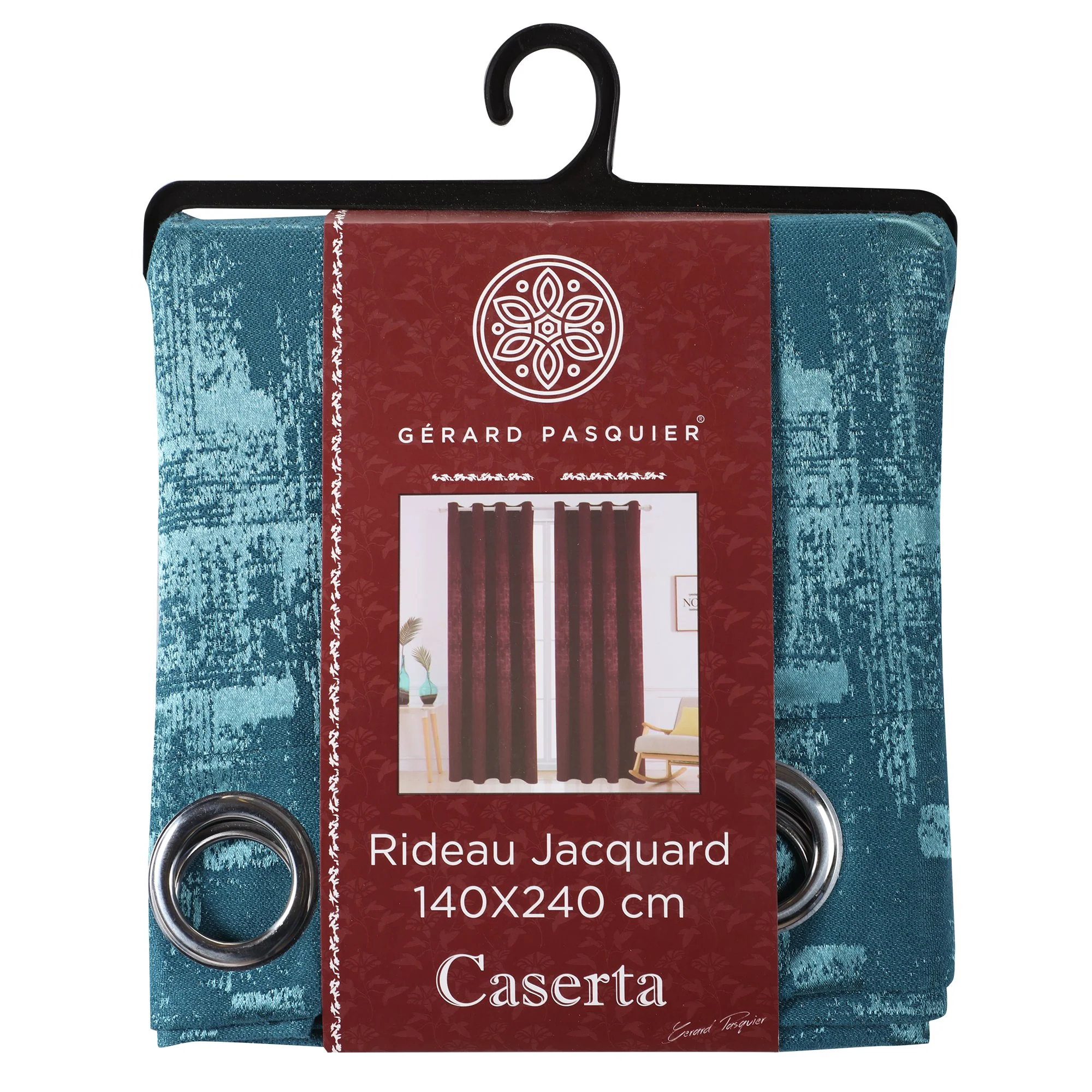 Rideau jacquard caserta 140 x 240 cm