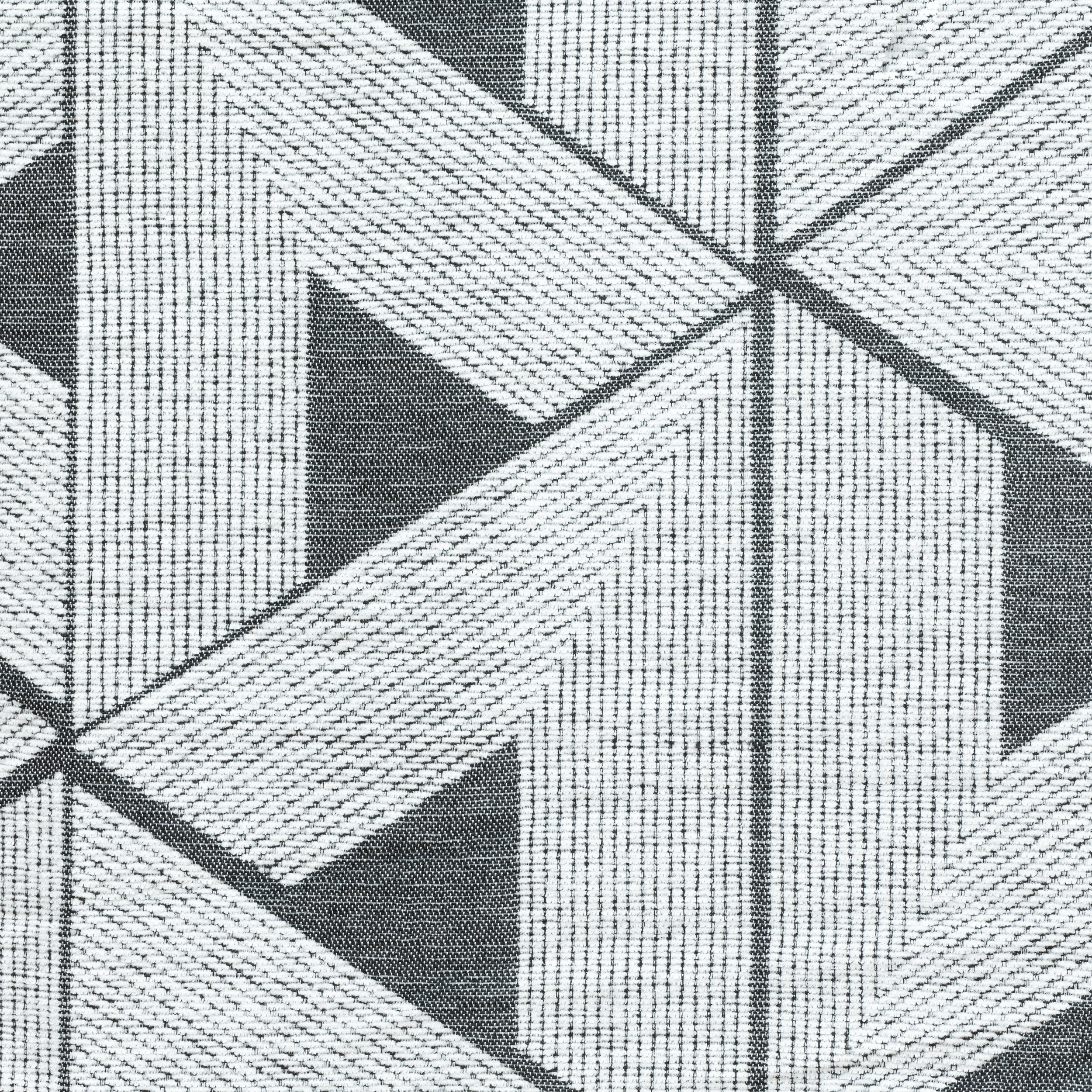Rideau jacquard Maloe gris 140x260cm - Image 2
