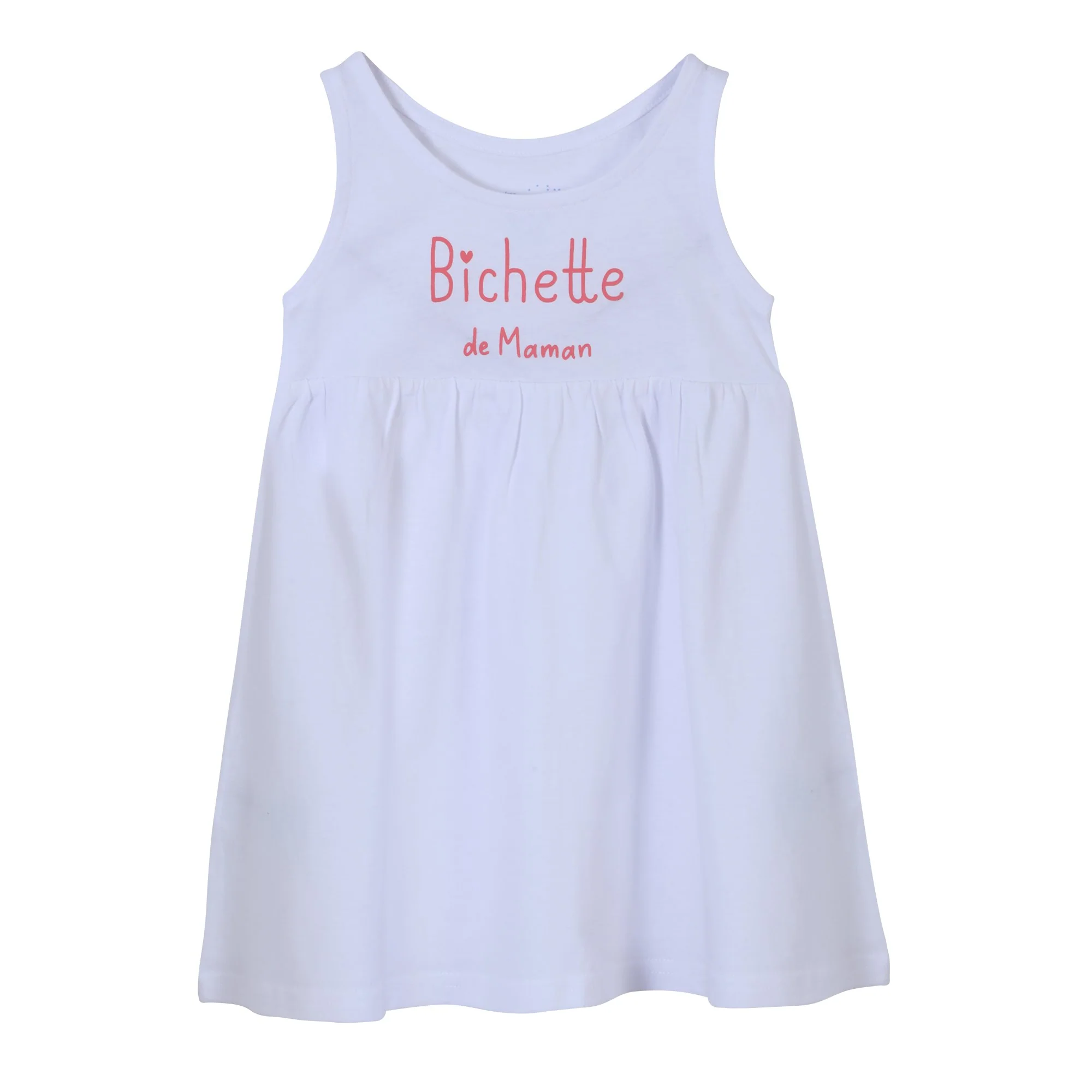 Robe 3/36 mois - Rose foncé - Image 5