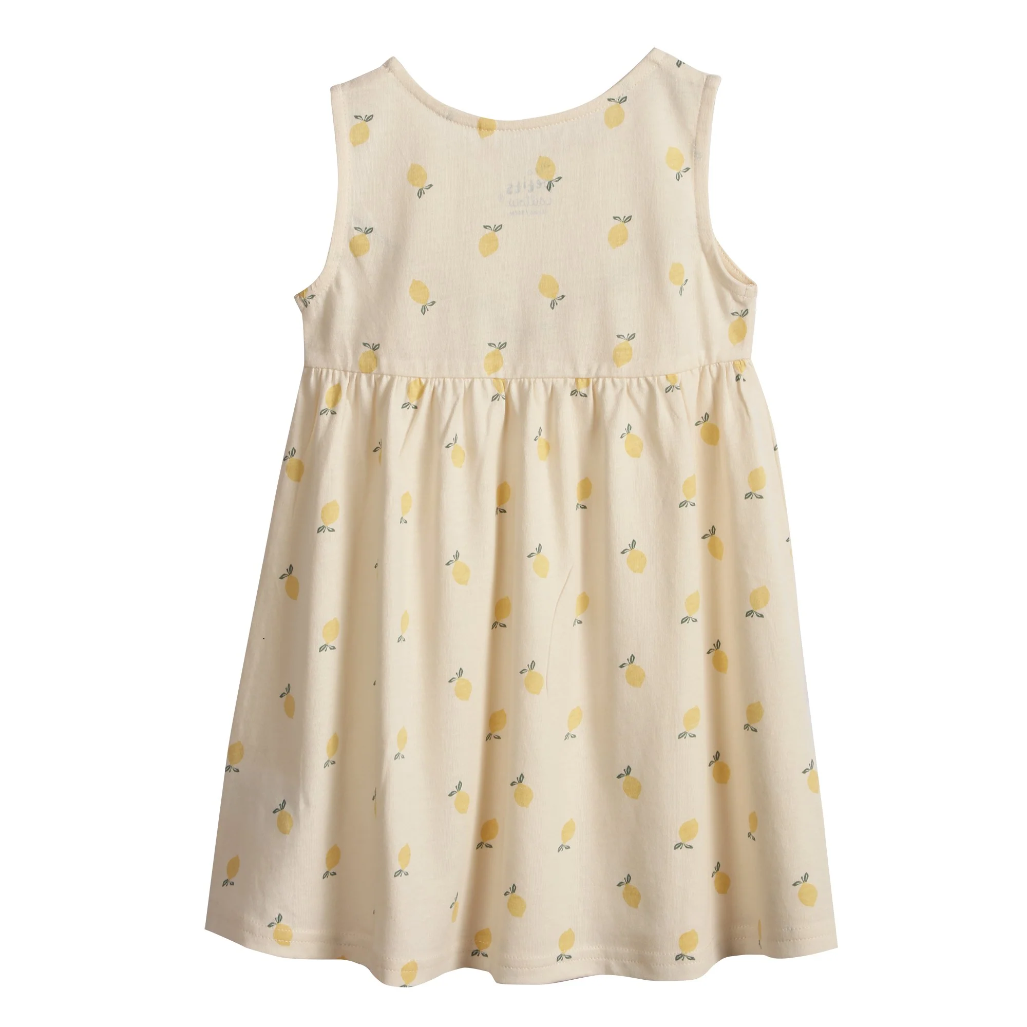 Robe Ă bretelles - Beige - Image 2