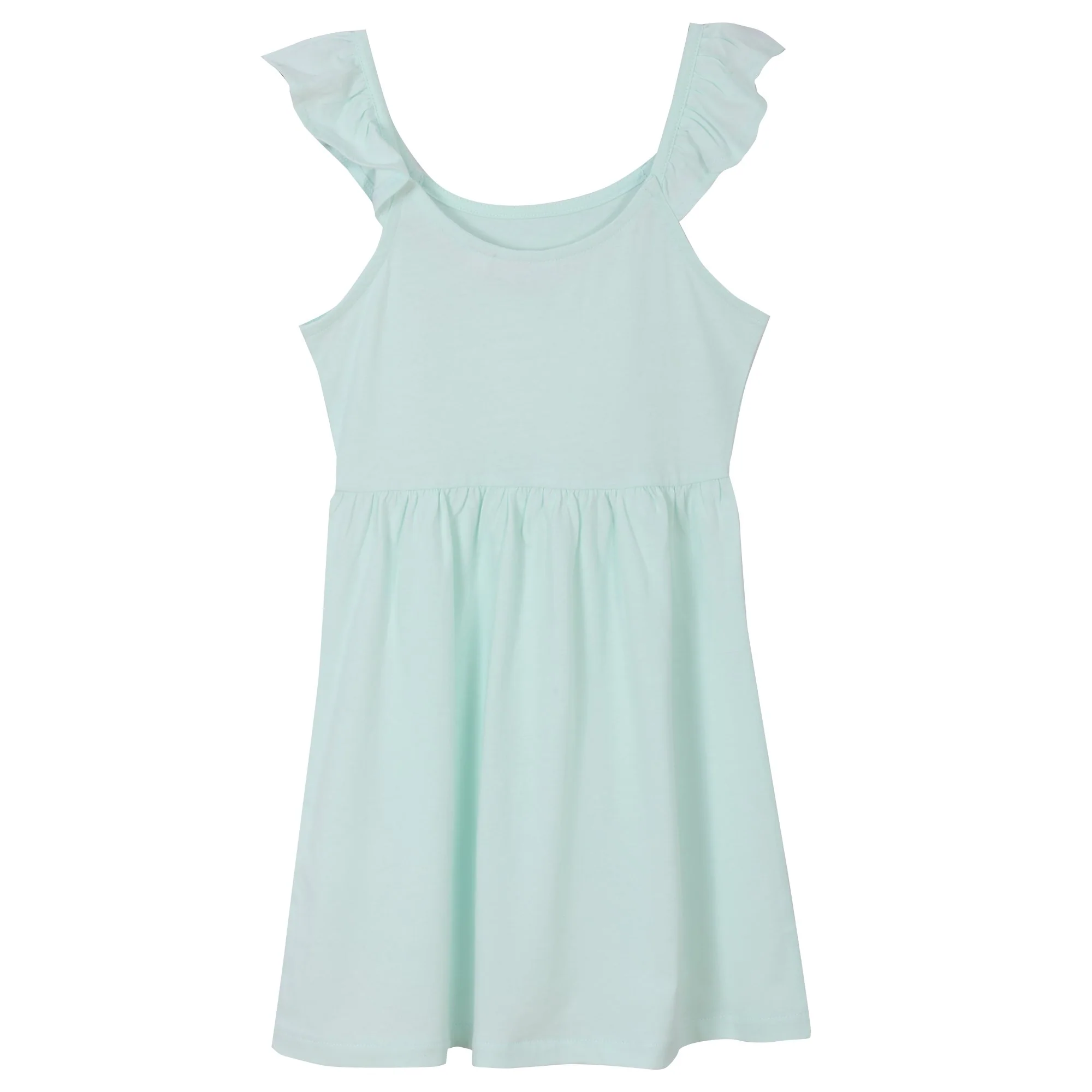 Robe à volants 3/6 ans - Vert - Image 6