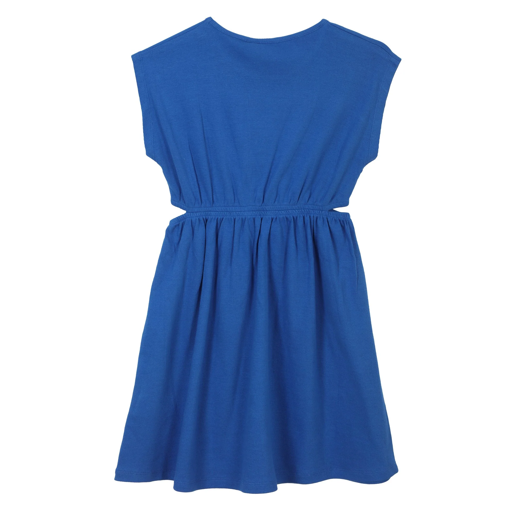 Robe côtelée 7/10 ans - Bleu - Image 5