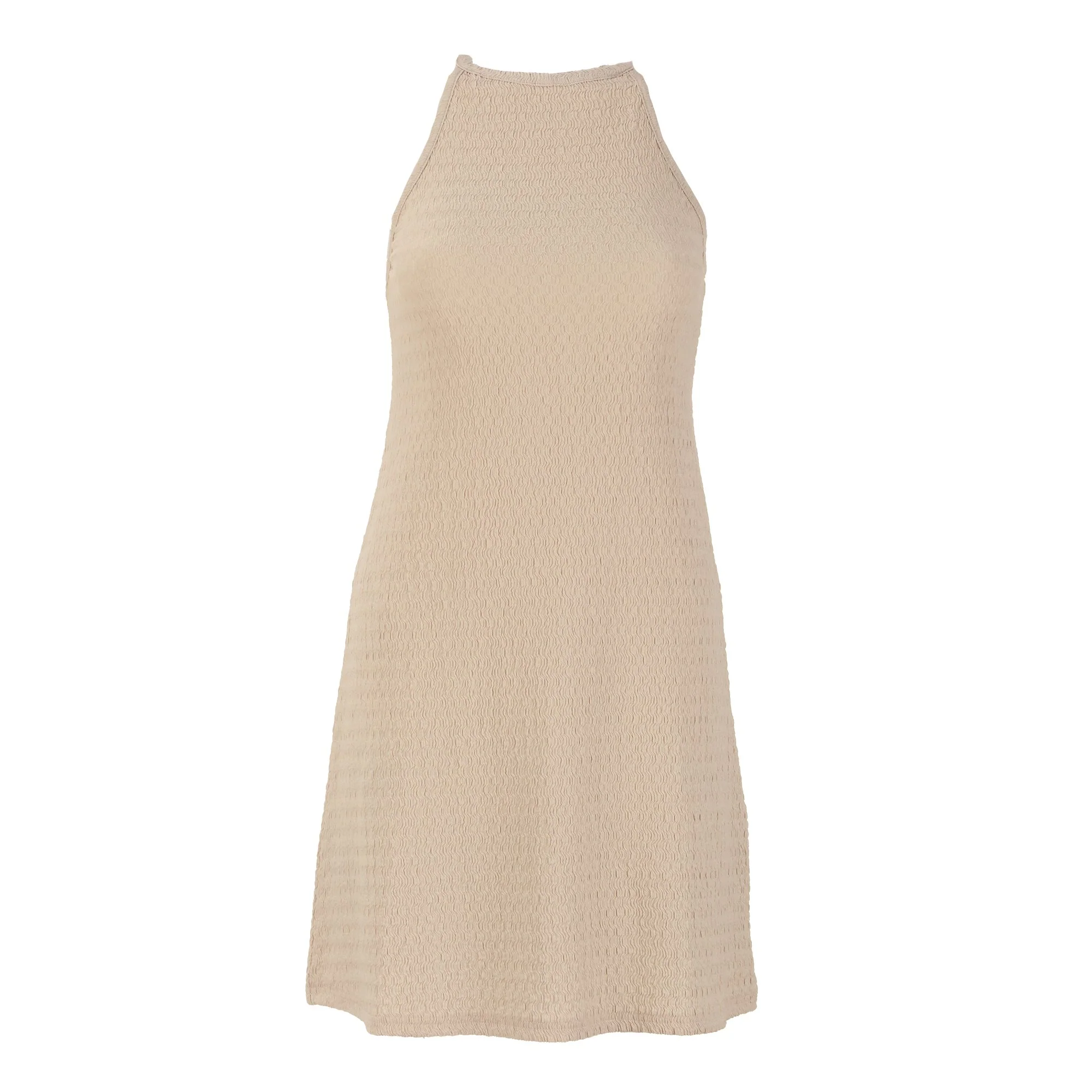 Robe courte  - Beige