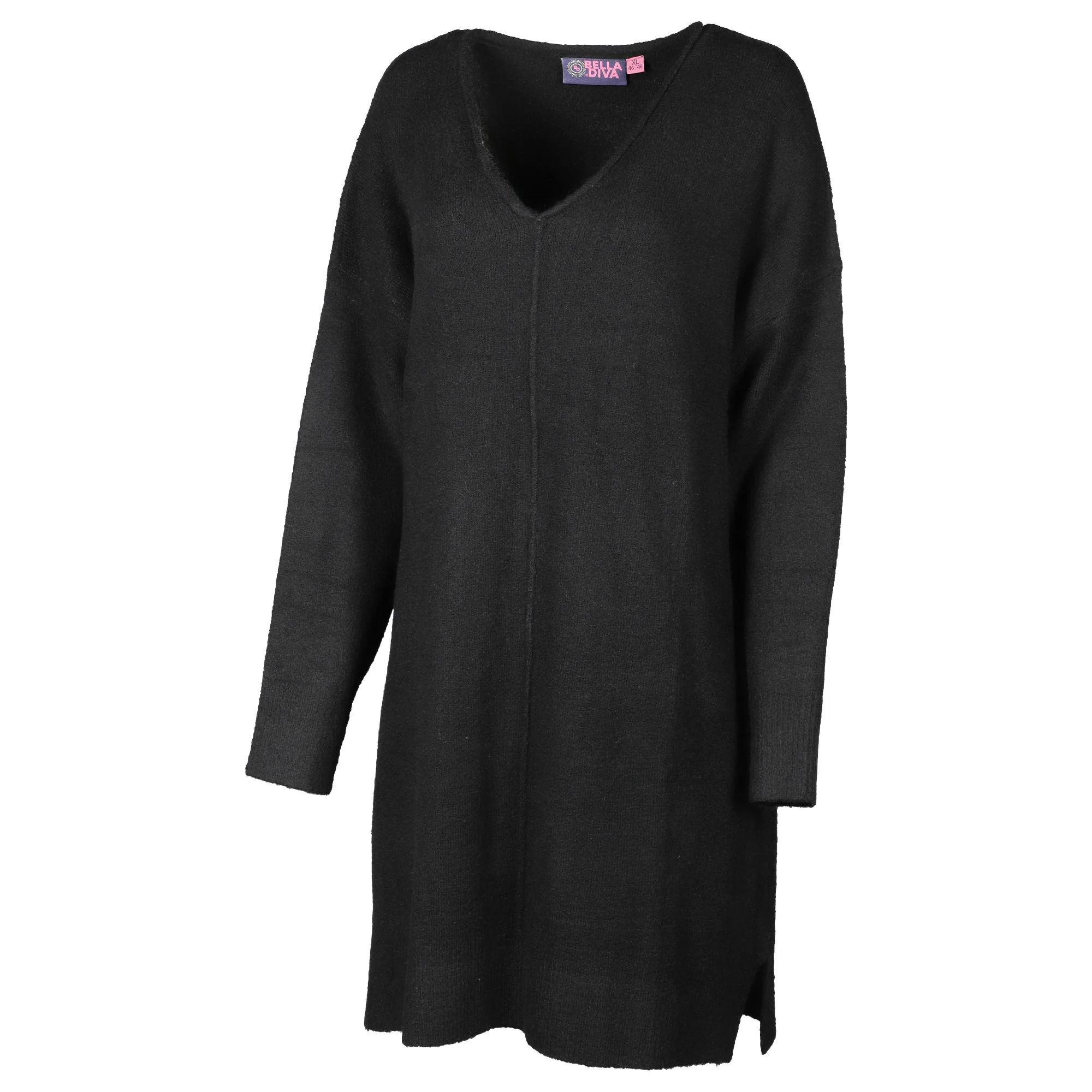 Robe en maille  - Noir - Image 5