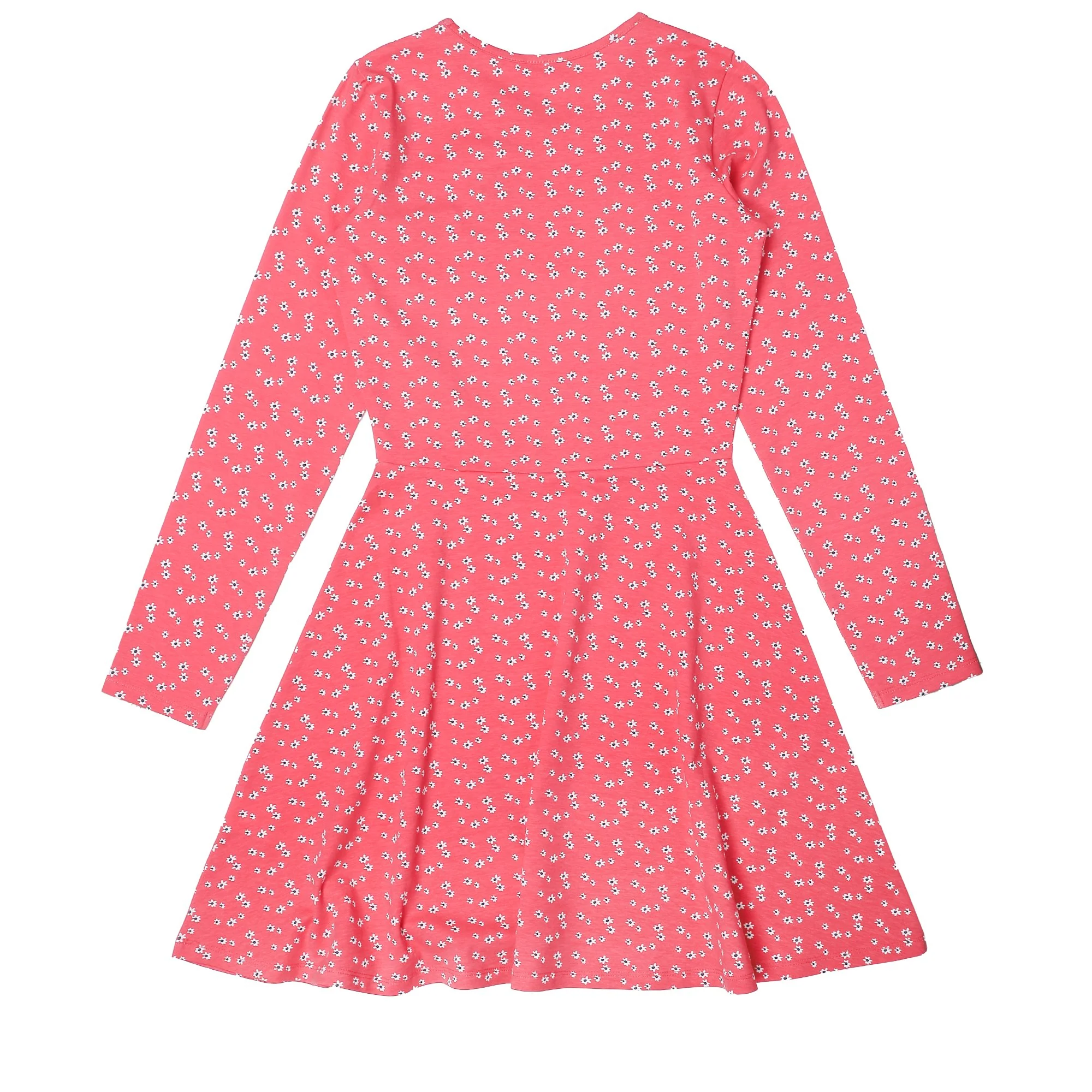 Robe rayée à manches longues 8/12 ans - Bleu foncé - Image 4