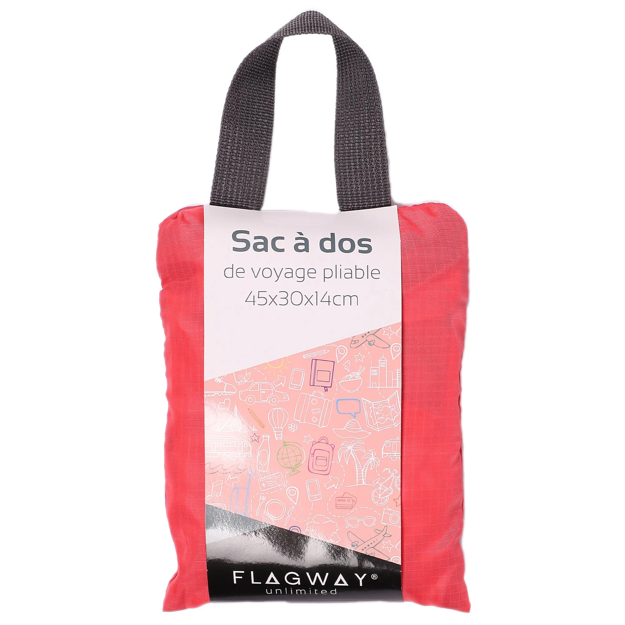 Sac à dos de voyage pliable - Image 4