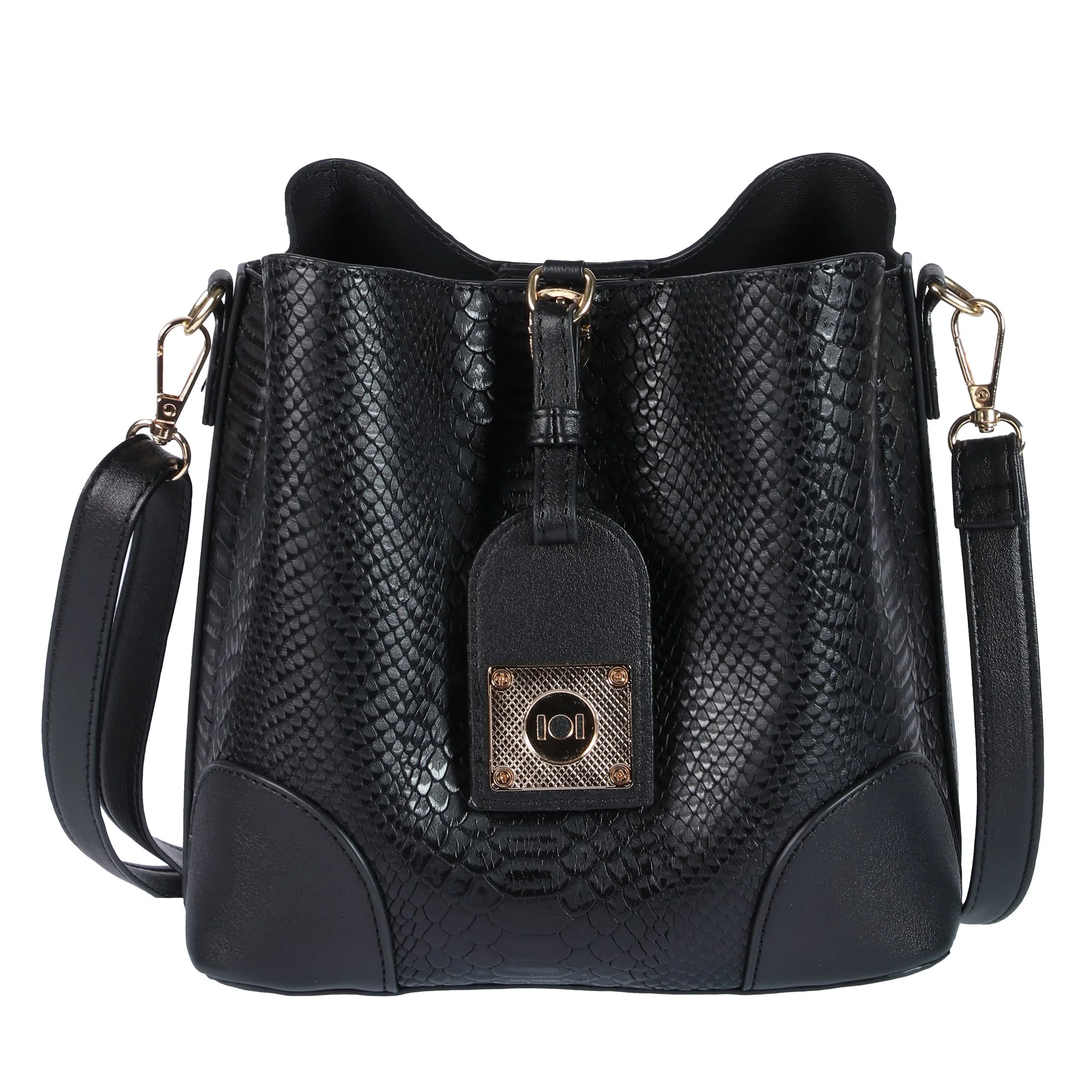Sac à main seau  - Noir