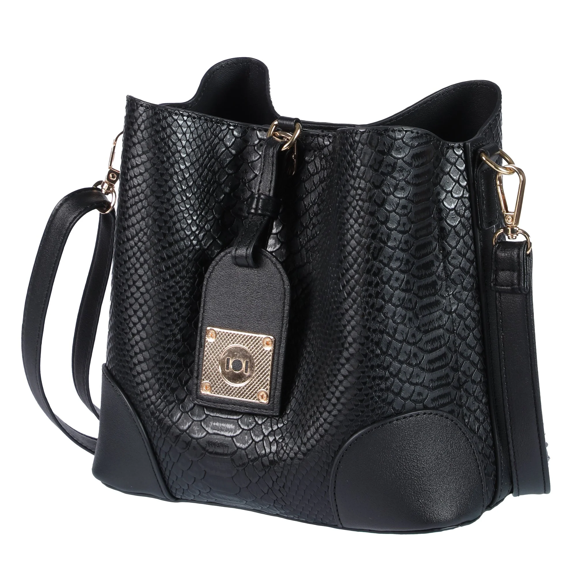 Sac à main seau  - Noir - Image 2