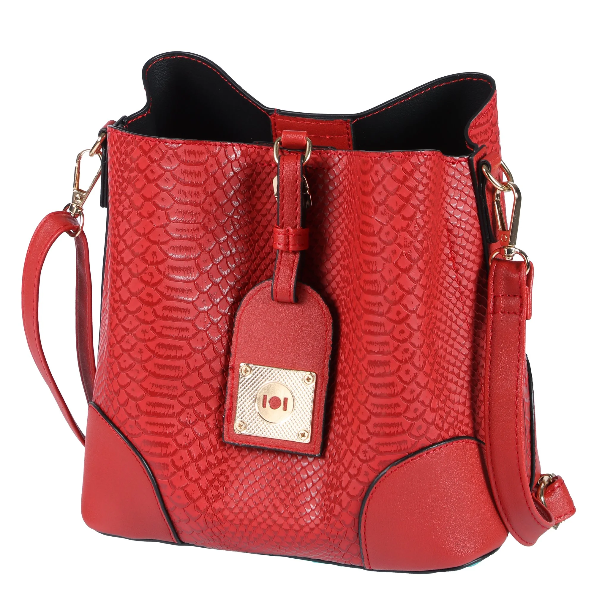 Sac à main seau  - Rouge - Image 2