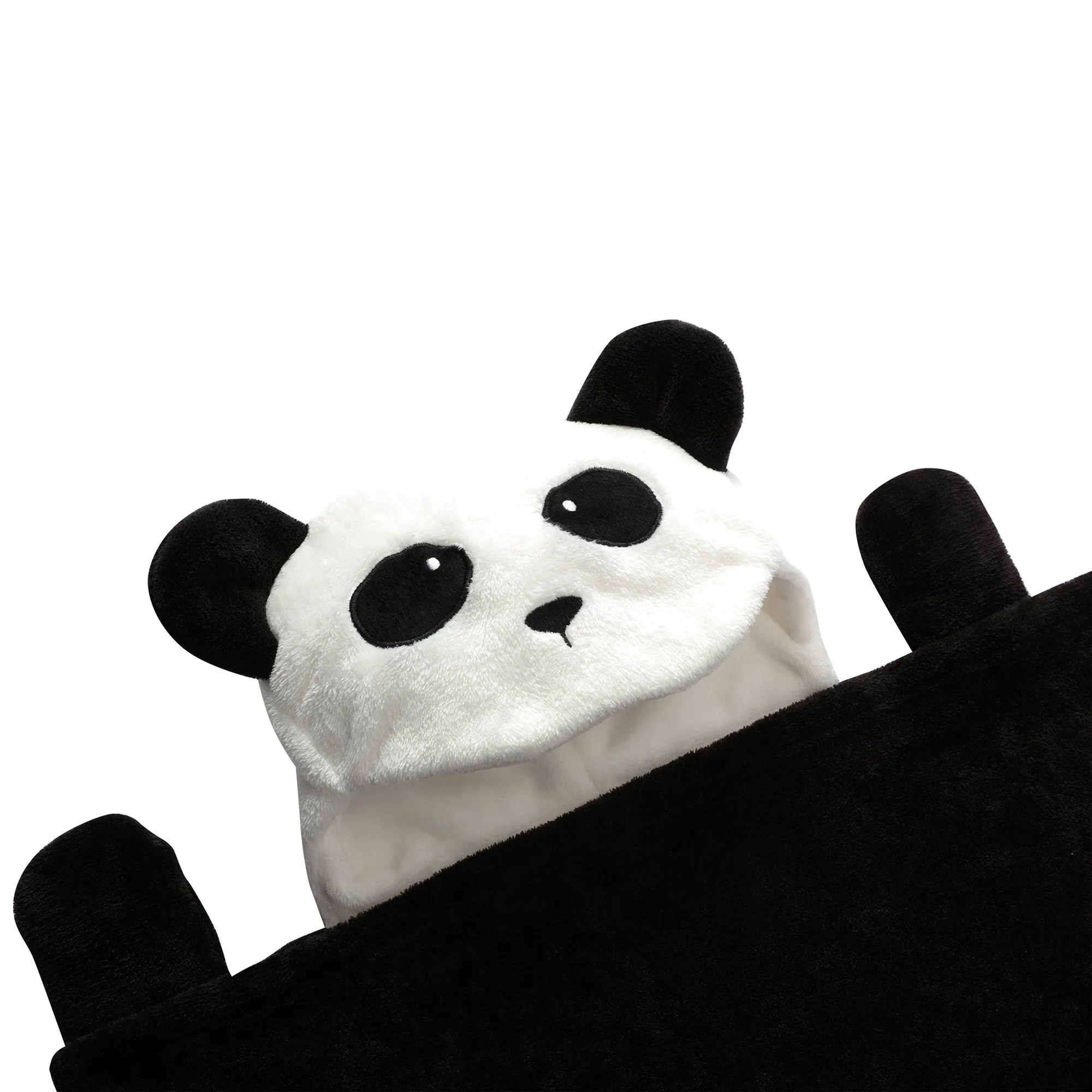 Sac de couchage pour enfant avec capuche  - Noir - Image 3