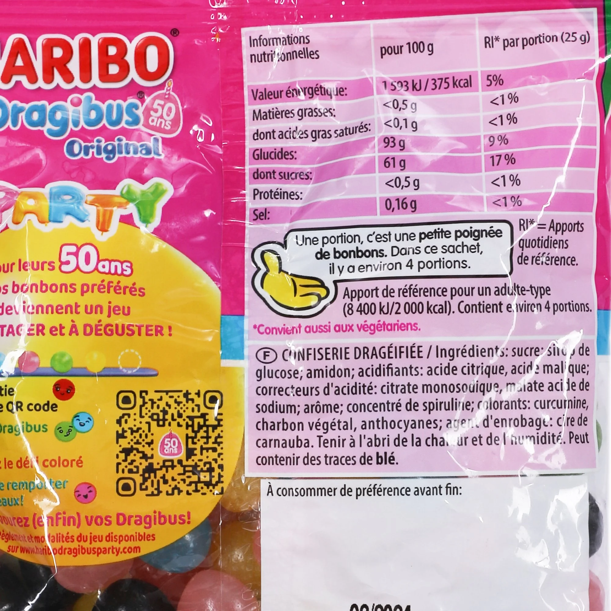 Sachet de bonbons Dragibus - Image 2