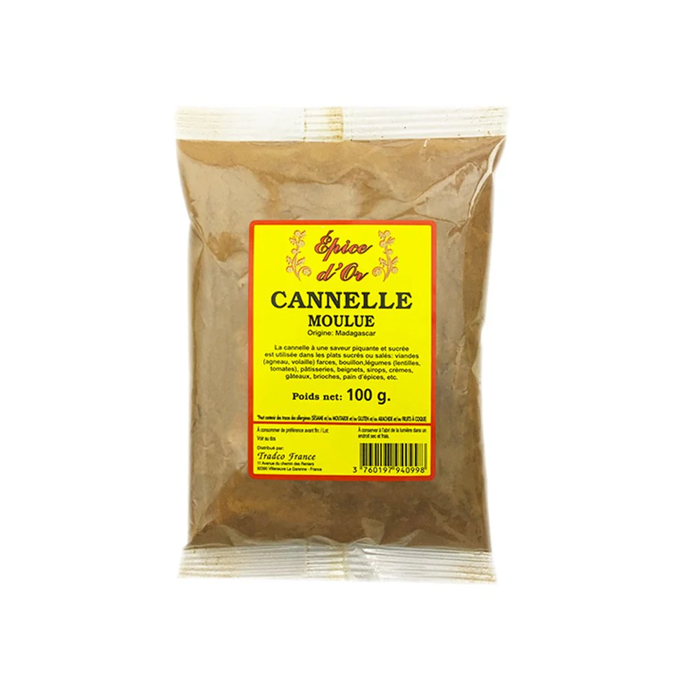 Sachet de cannelle moulue
