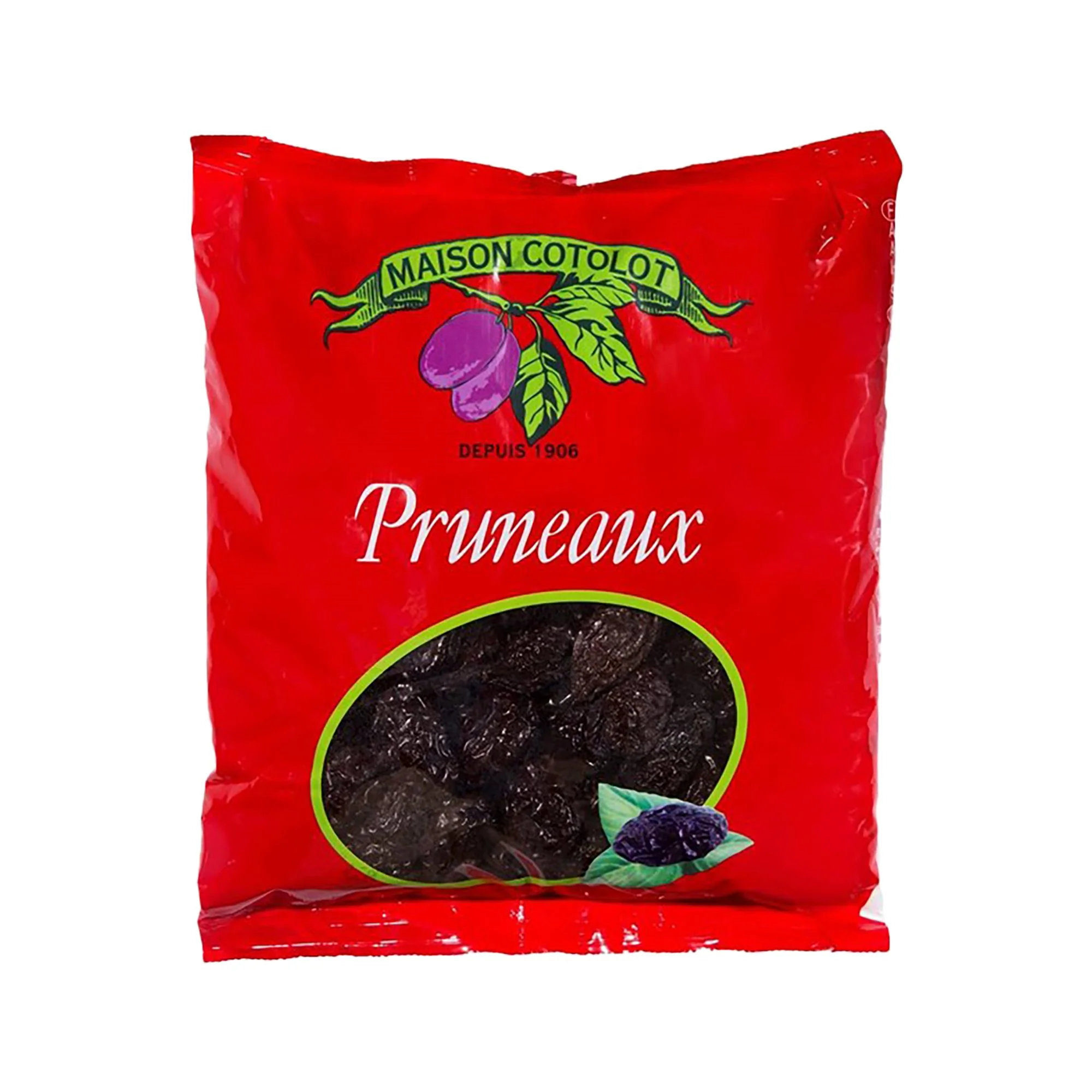 Sachet de pruneaux entiers
