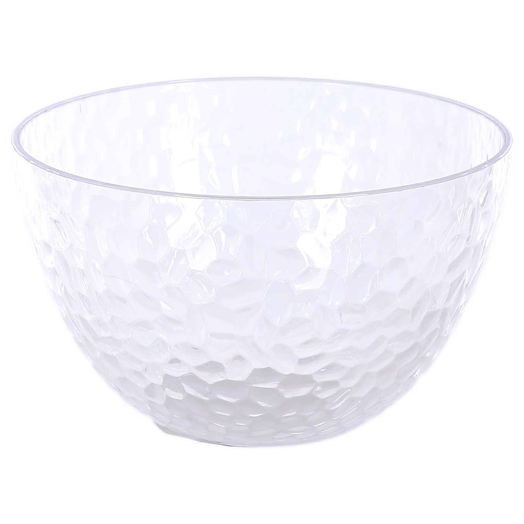 Saladier en plastique martelé 14cm