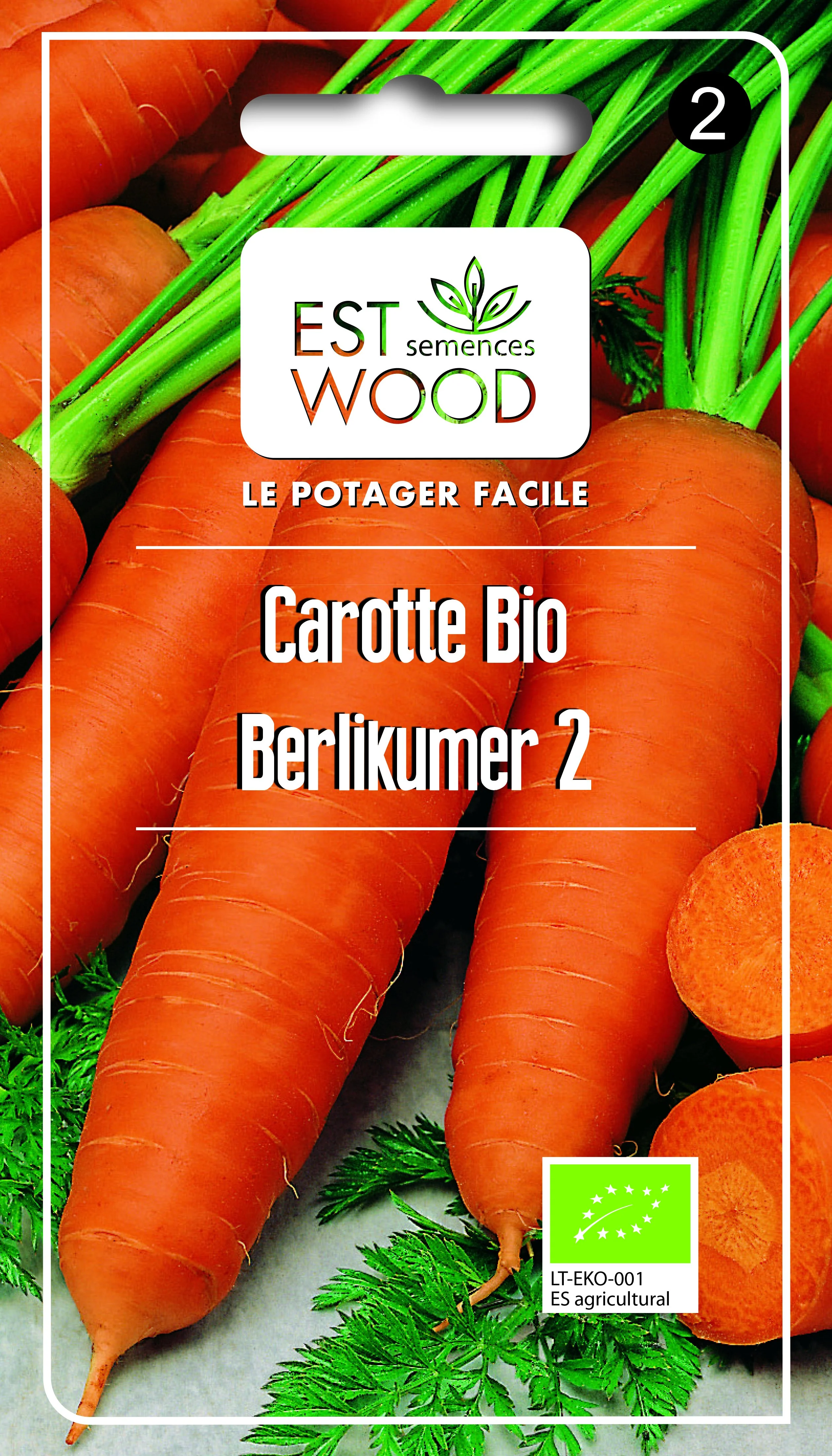 Semence de carotte berlikumer bio