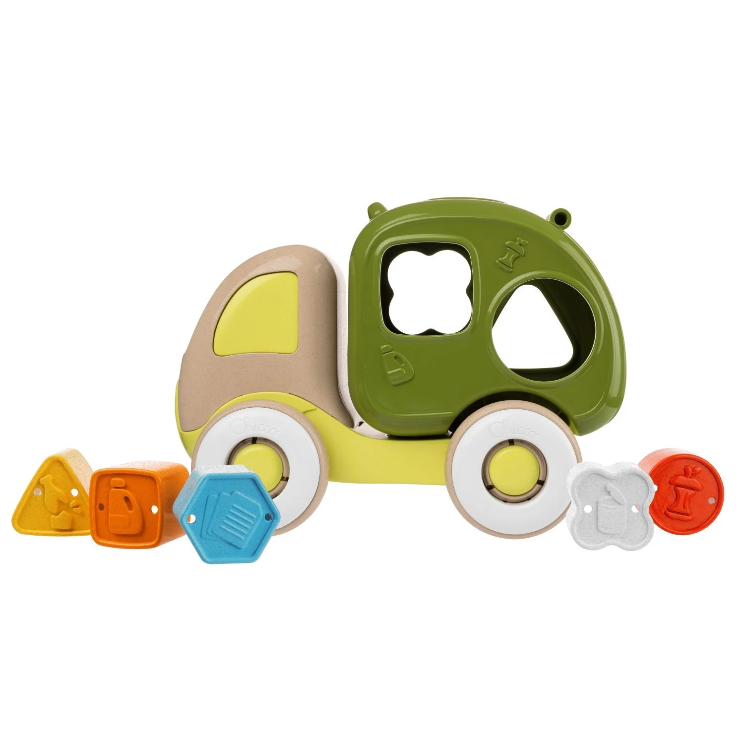 Set d'activité Eco + Camion de recyclage Lorry et cube à empiler - Image 2