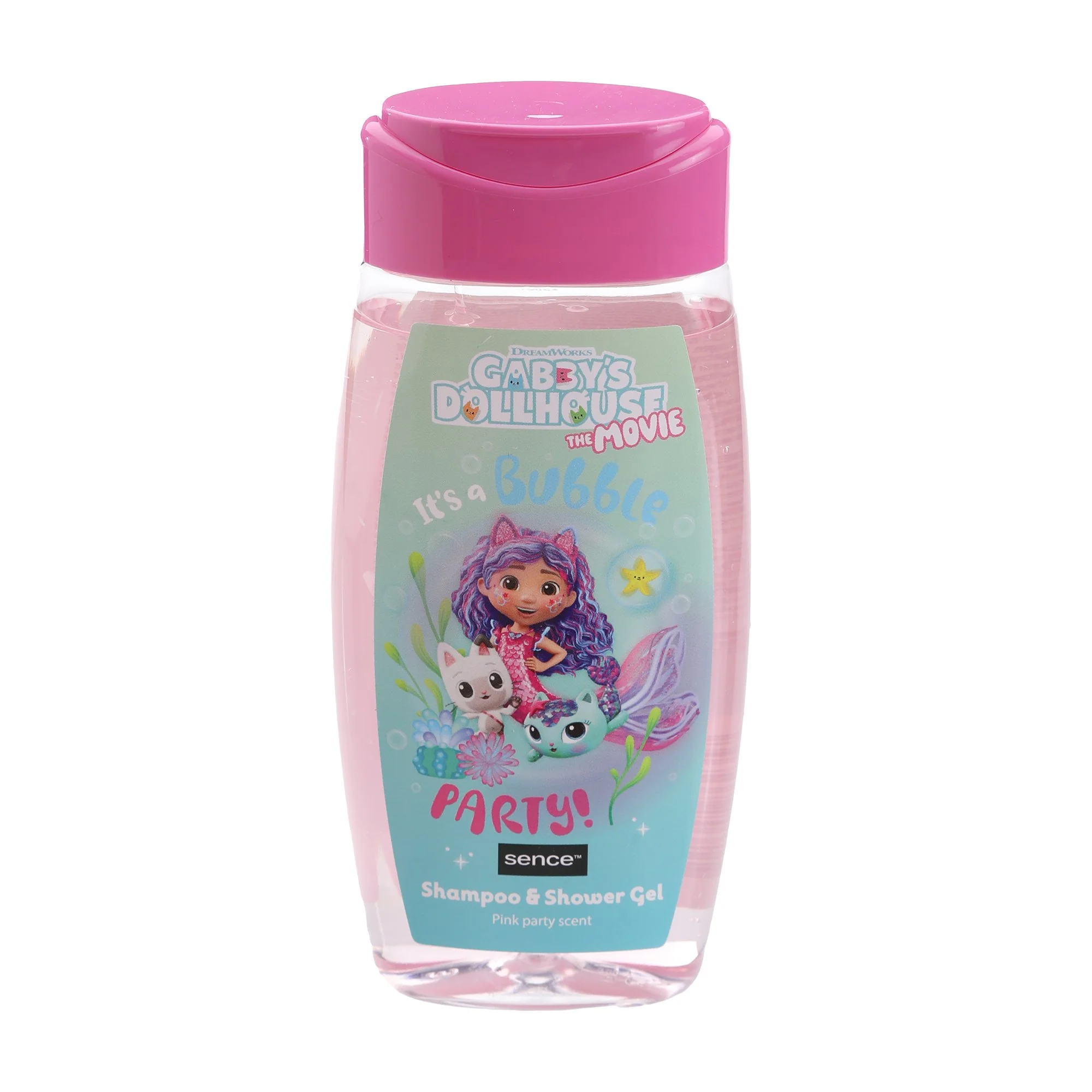 Shampoing et gel douche 2 en 1 Gabby's Dollhouse  - Rose