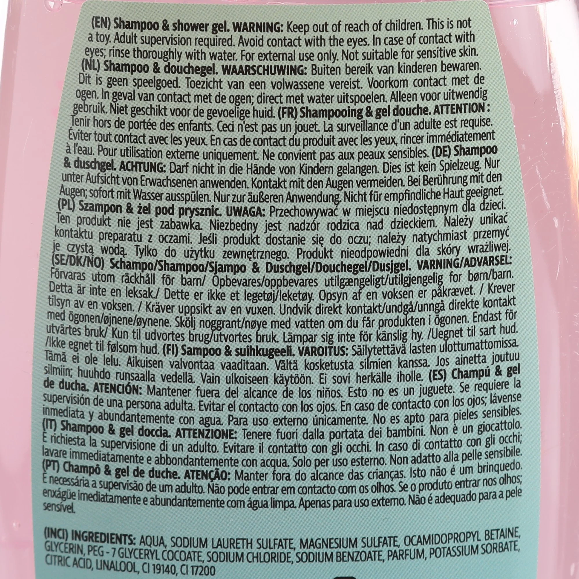 Shampoing et gel douche 2 en 1 Gabby's Dollhouse  - Rose - Image 3