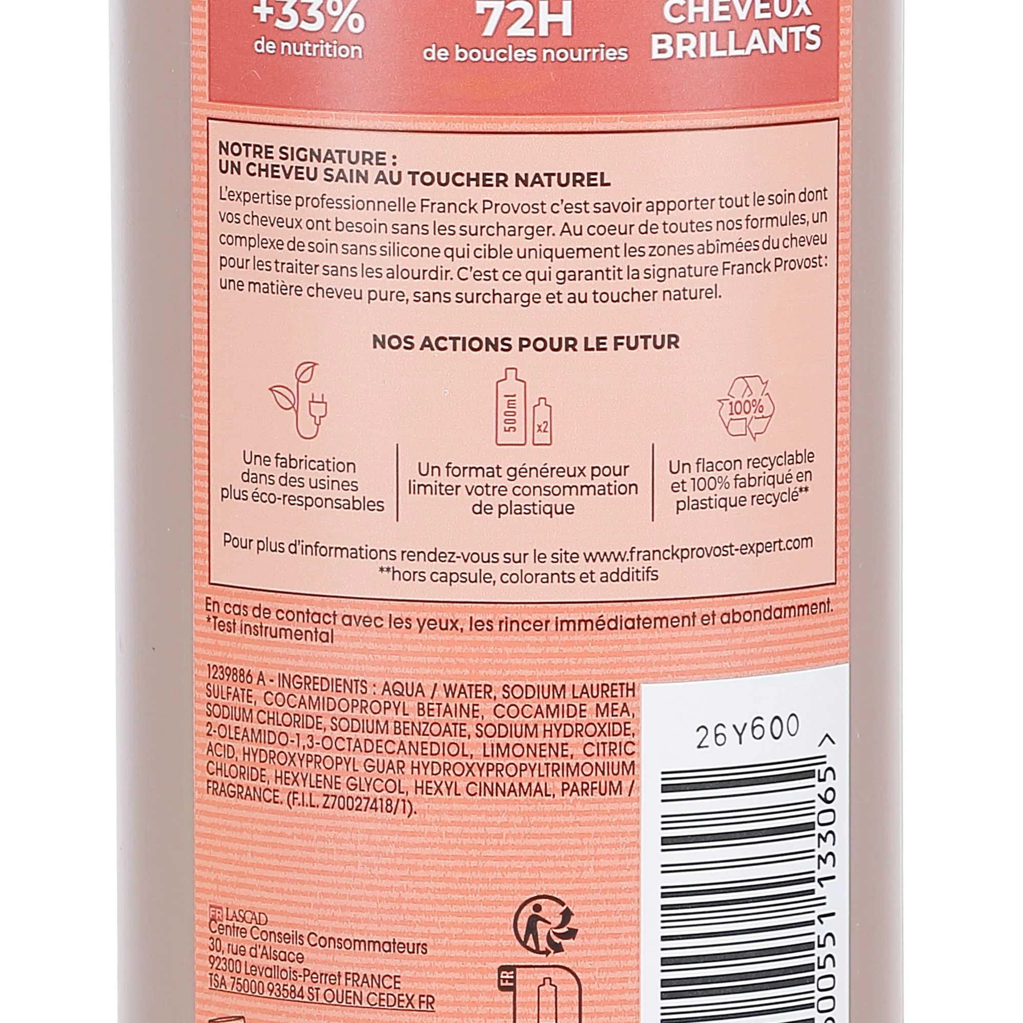 Shampoing professionnel cheveux frisés - Image 3