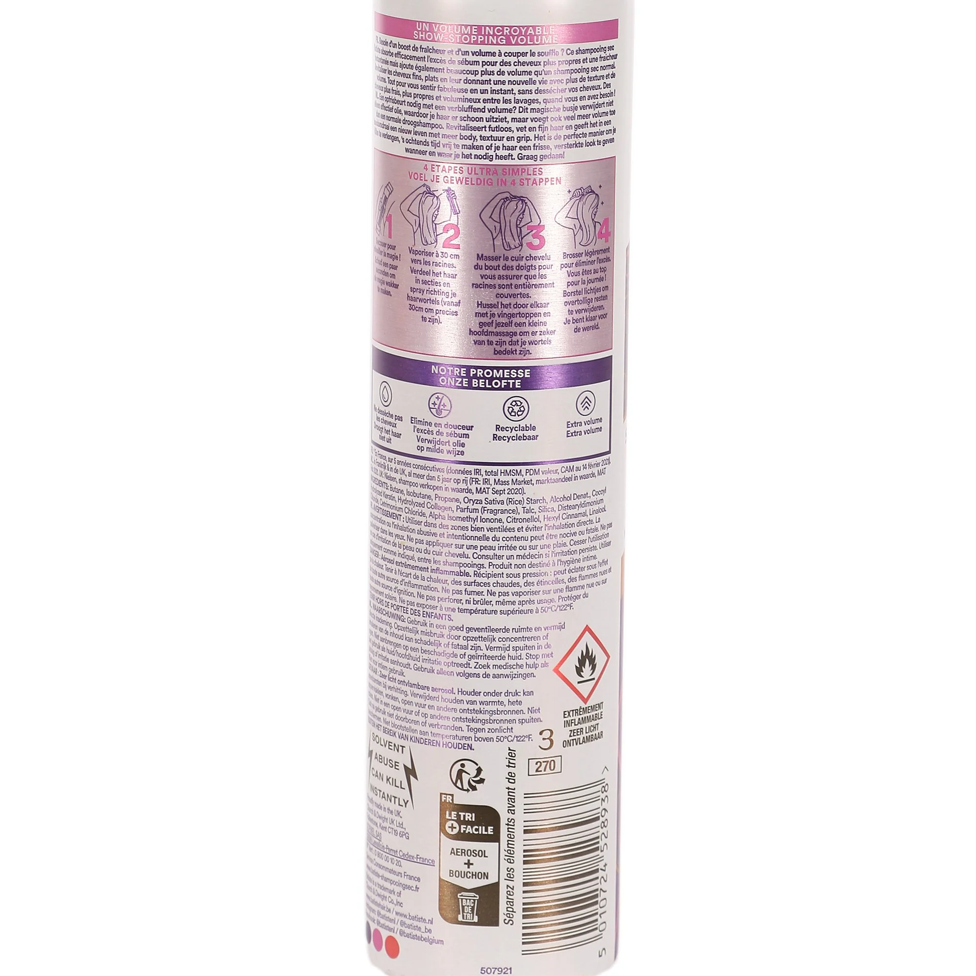 Shampoing sec extra volume - Image 2