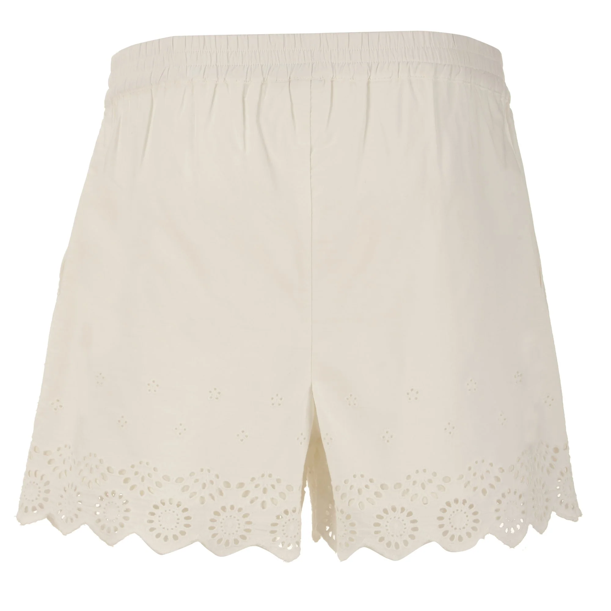 Short broderie  - Blanc - Image 2