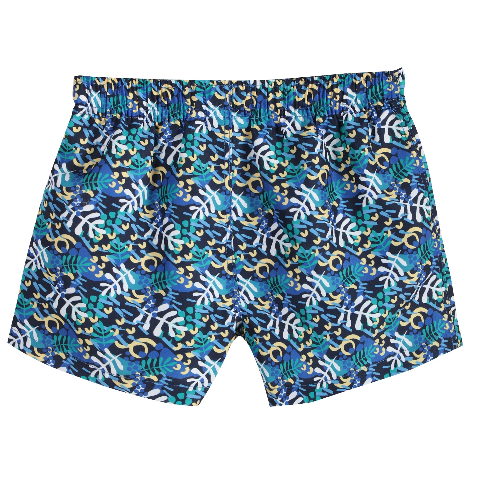 Short de bain imprimé - Bleu foncé - Image 2