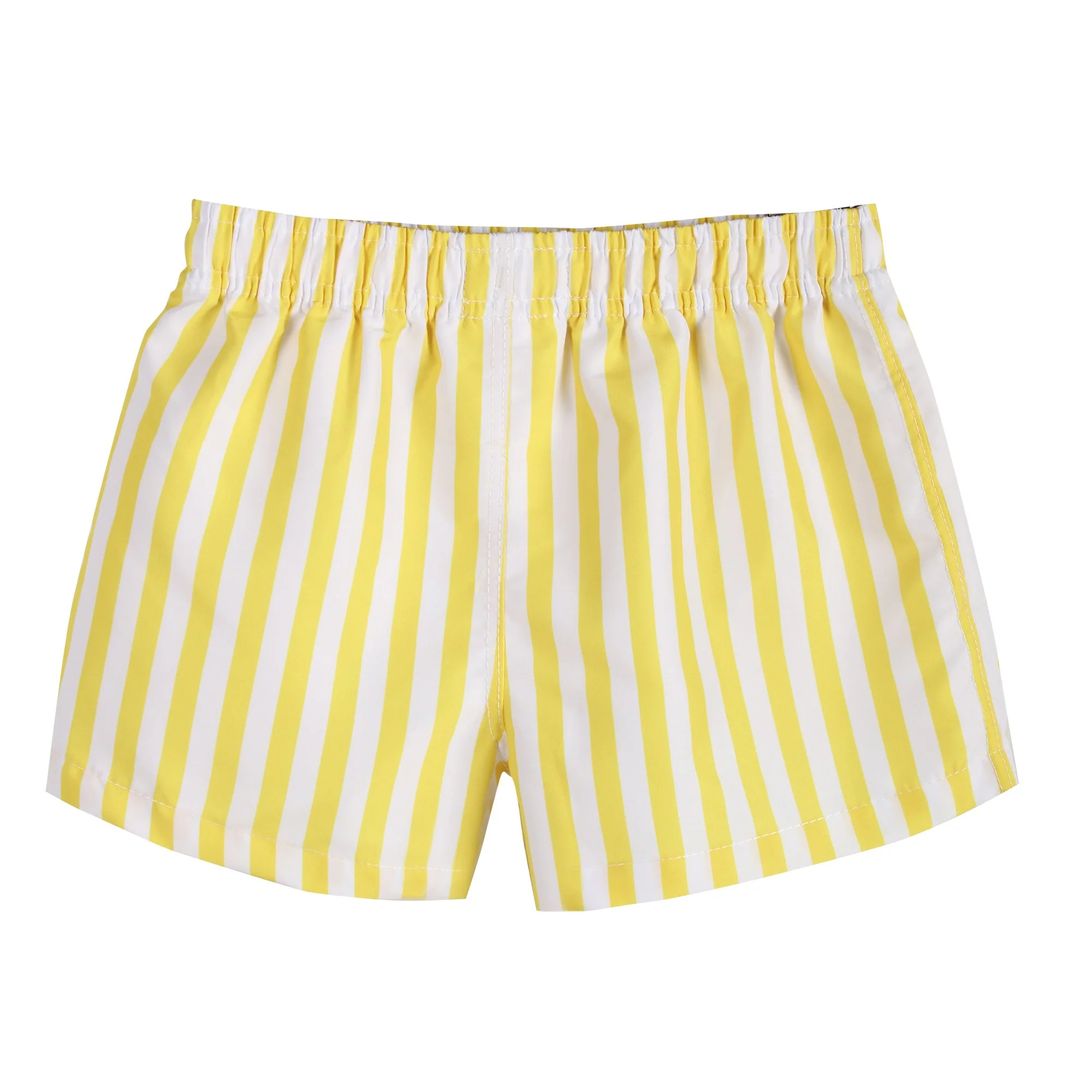 Short de bain imprimé - Jaune - Image 2