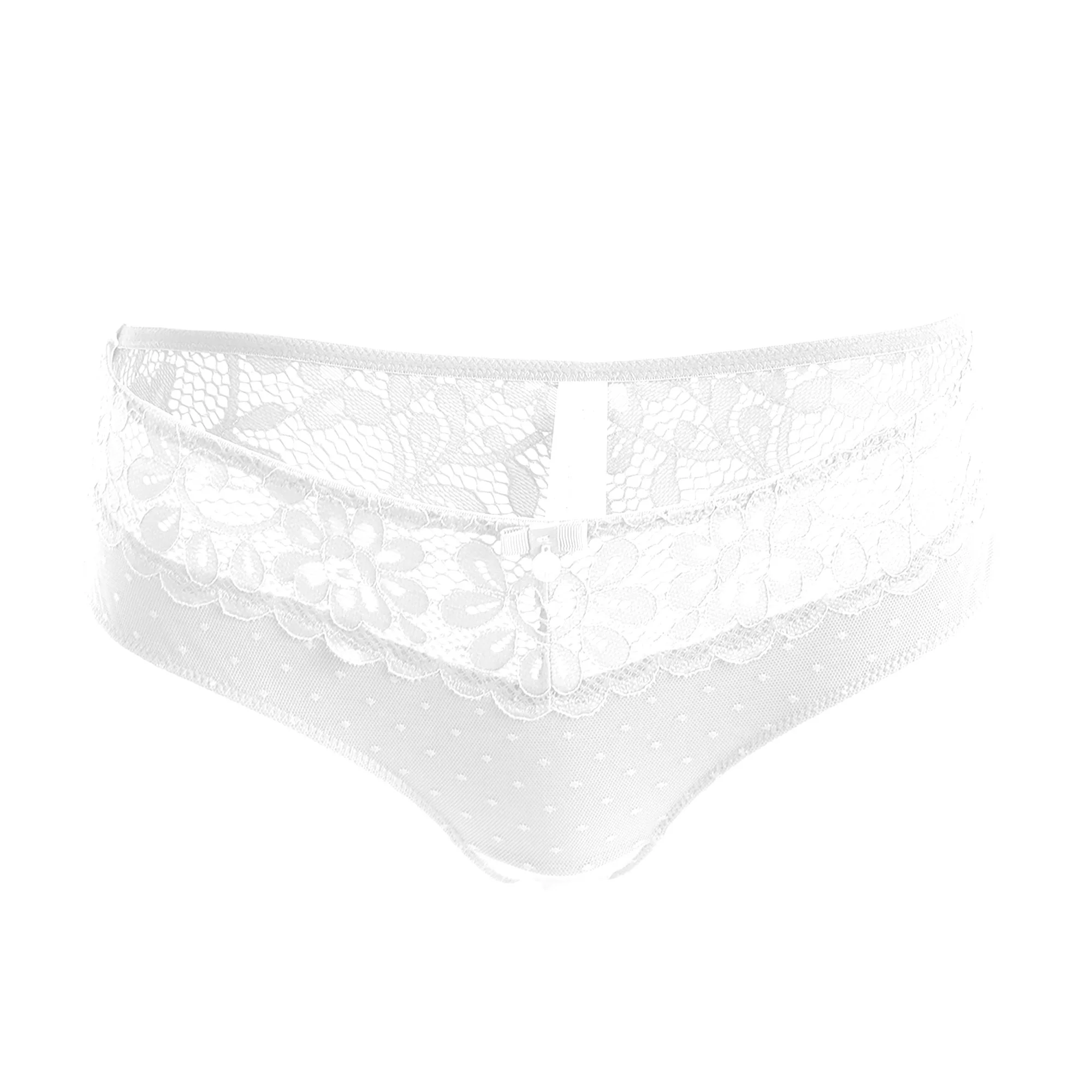 Slip blanc en Dentelle
