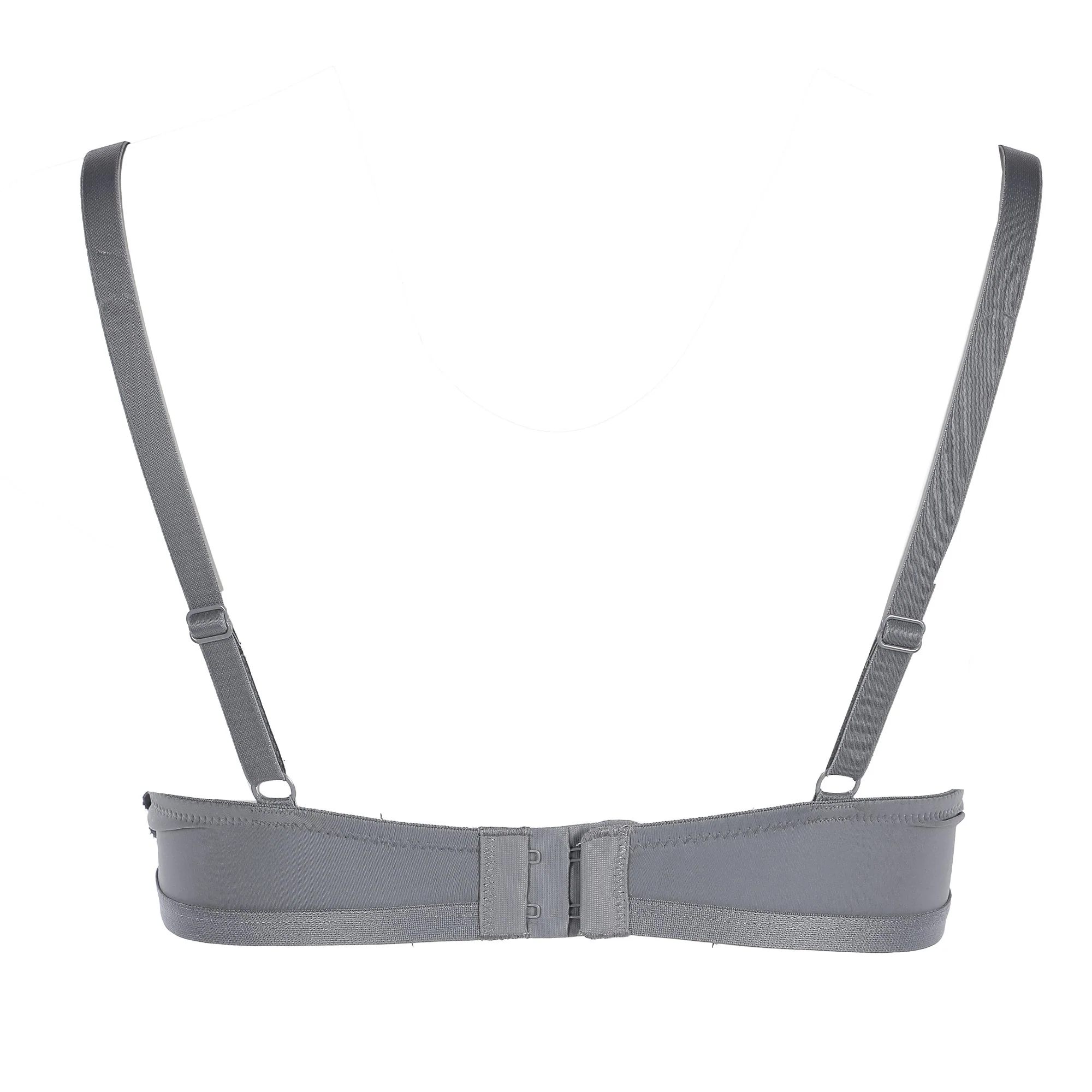 Soutien gorge Ă dentelle gris - Gris - Image 2