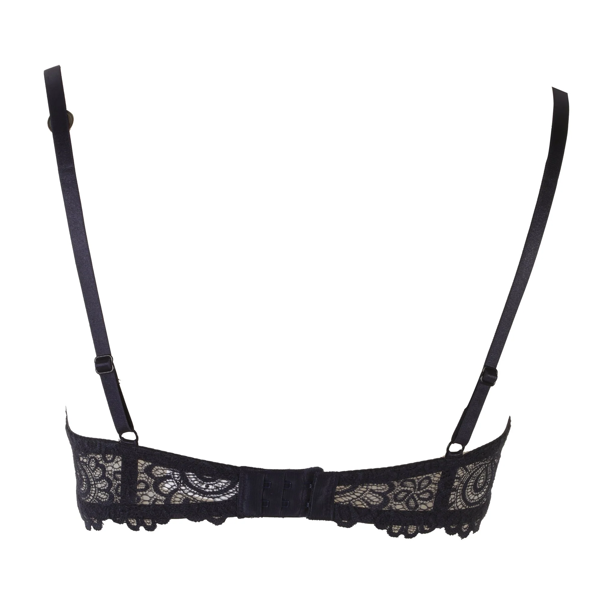 Soutien gorge en dentelle noir - Noir - Image 2