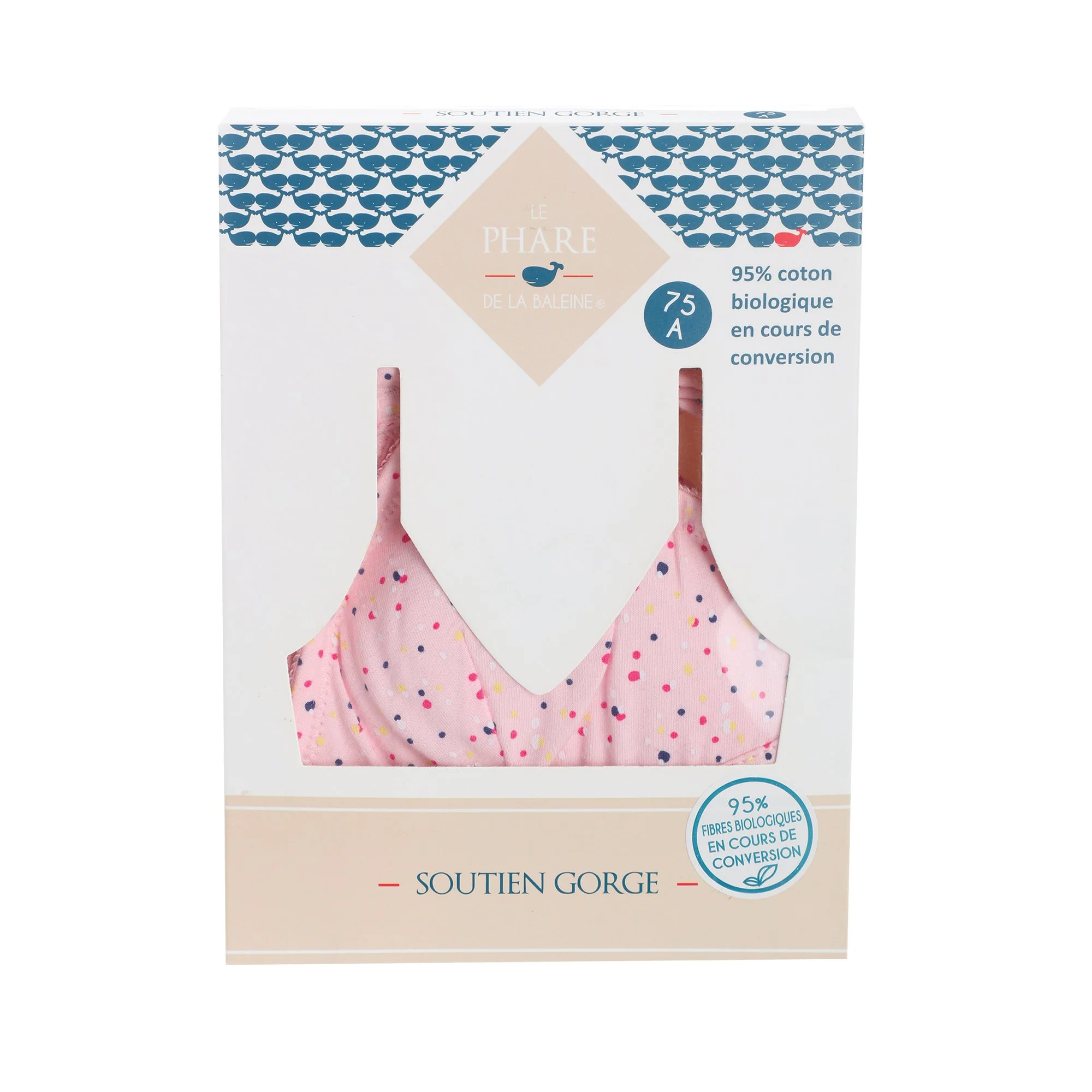 SOUTIEN GORGE PADDE COTON  FILLE BOITE - Image 3