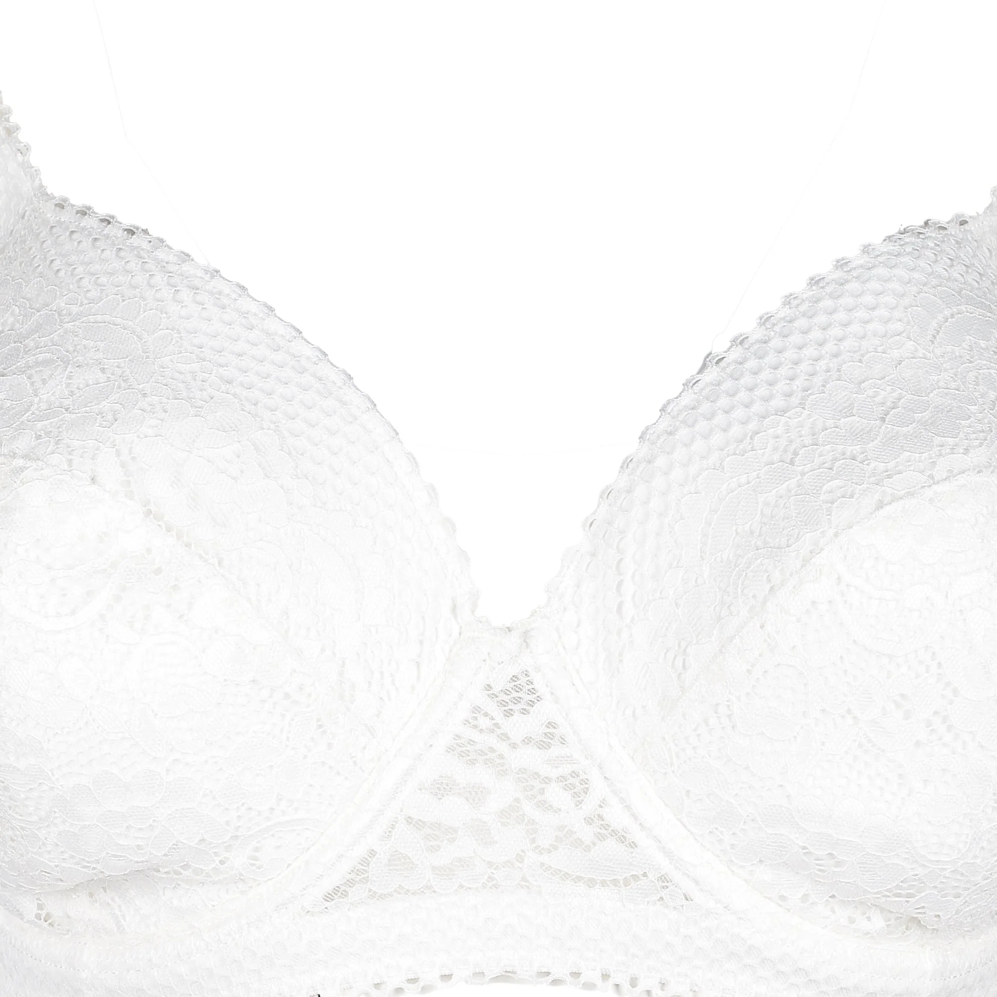 Soutien-gorge tout dentelle ivoire - Image 3