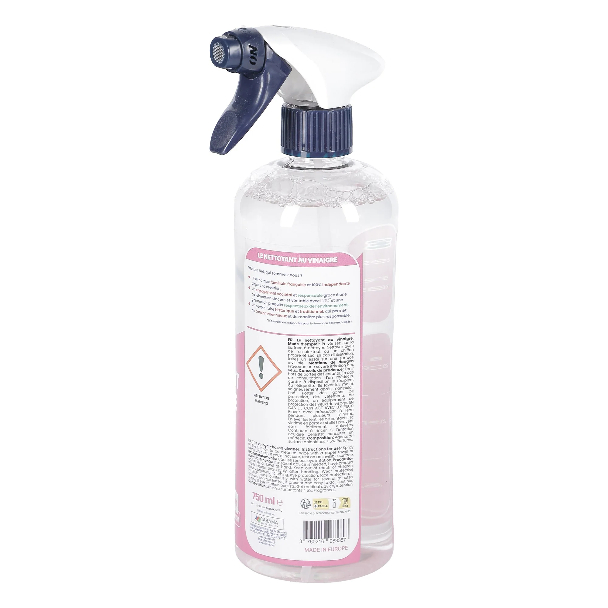 Spray nettoyant vinaigre multi usages aux fruits rouges - Image 2