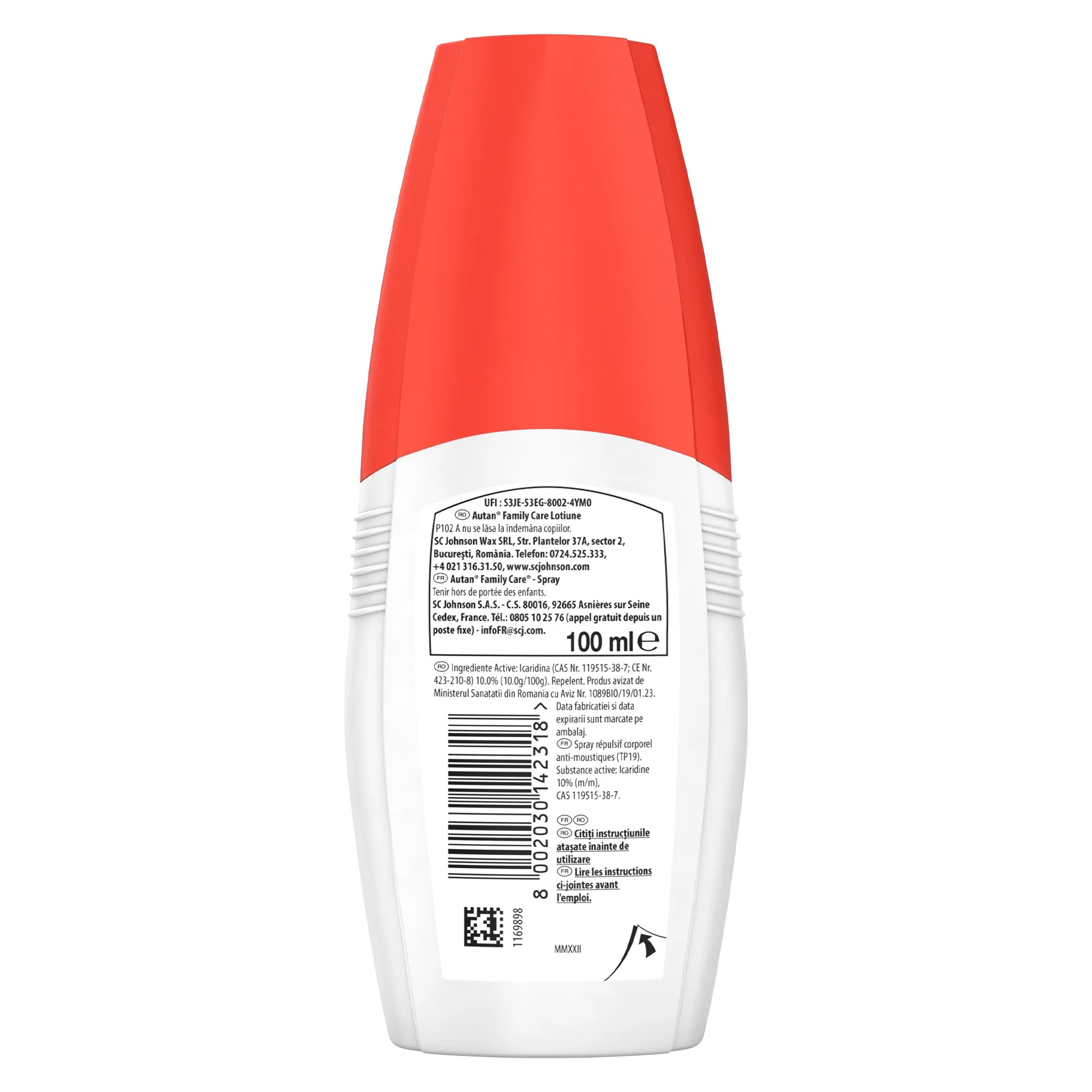 SPRAY REPULSIF ANTI-MOUSTIQUE FAMILY CARE - Image 2