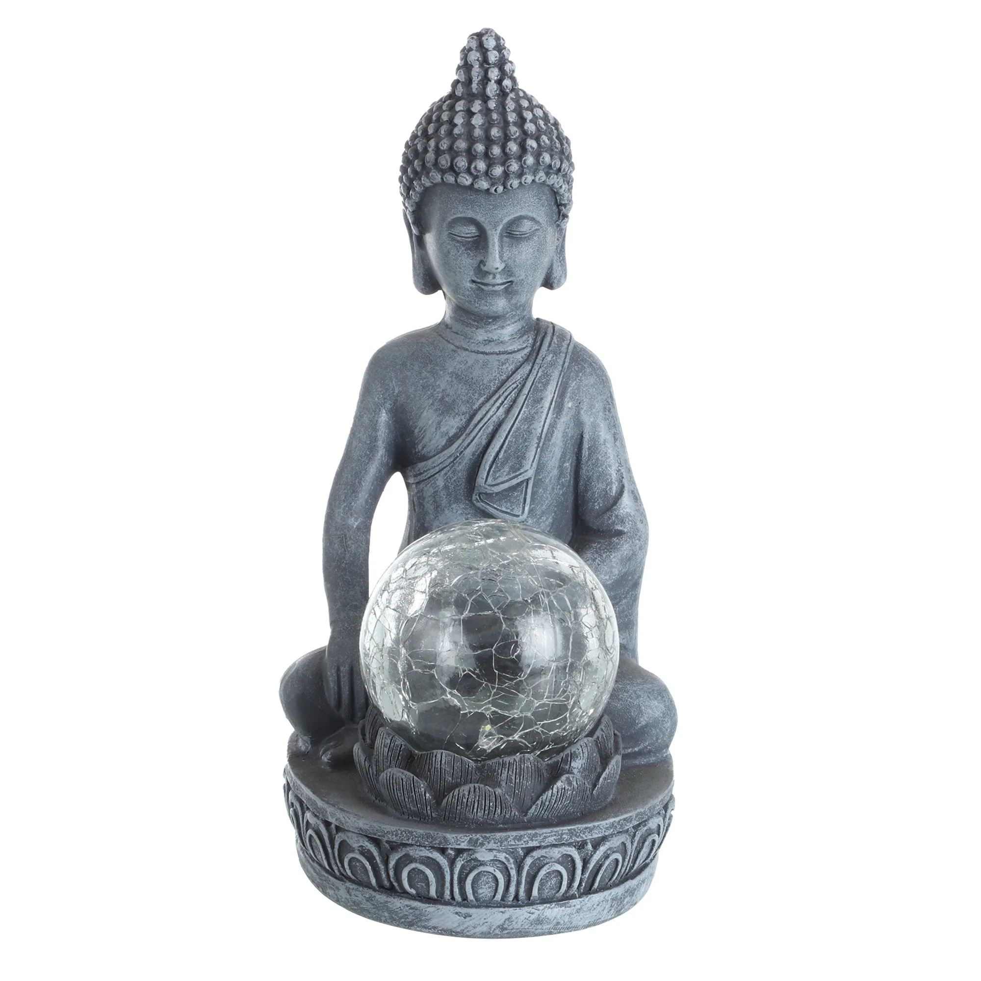 Statue Bouddha led solailre - Image 4