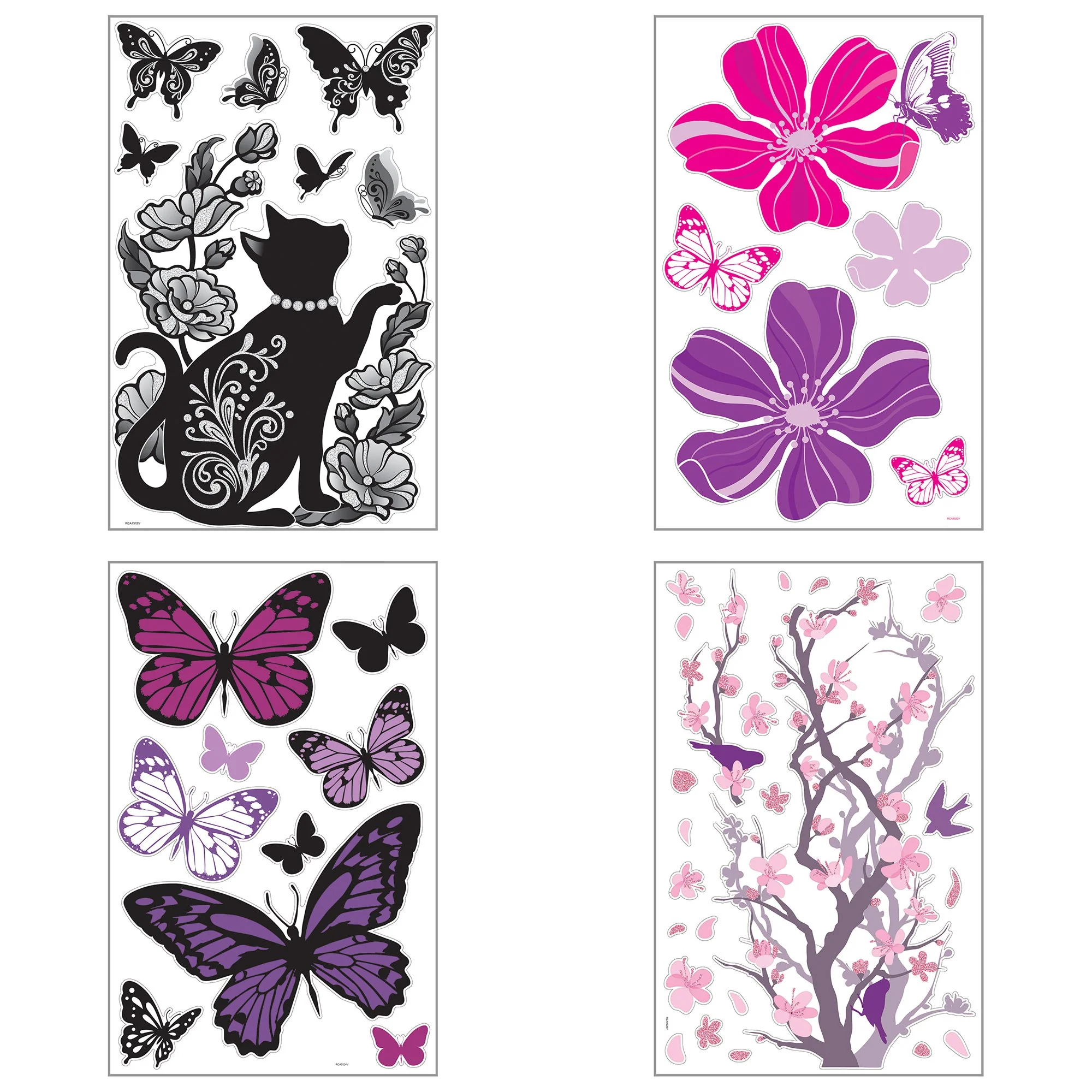 STICKER PAILLETTES ASST 32X50CM - Image 5