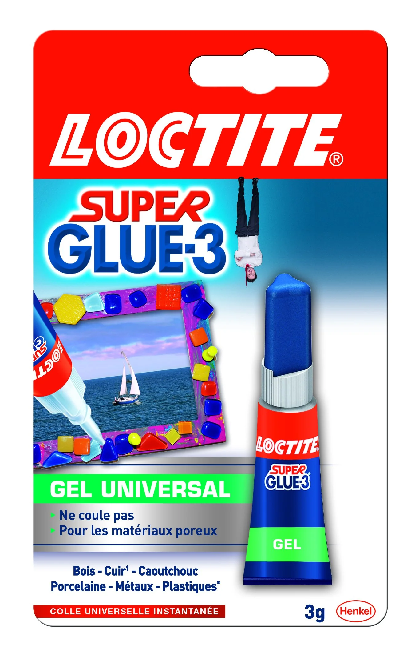 Super glue-1 colle en gel