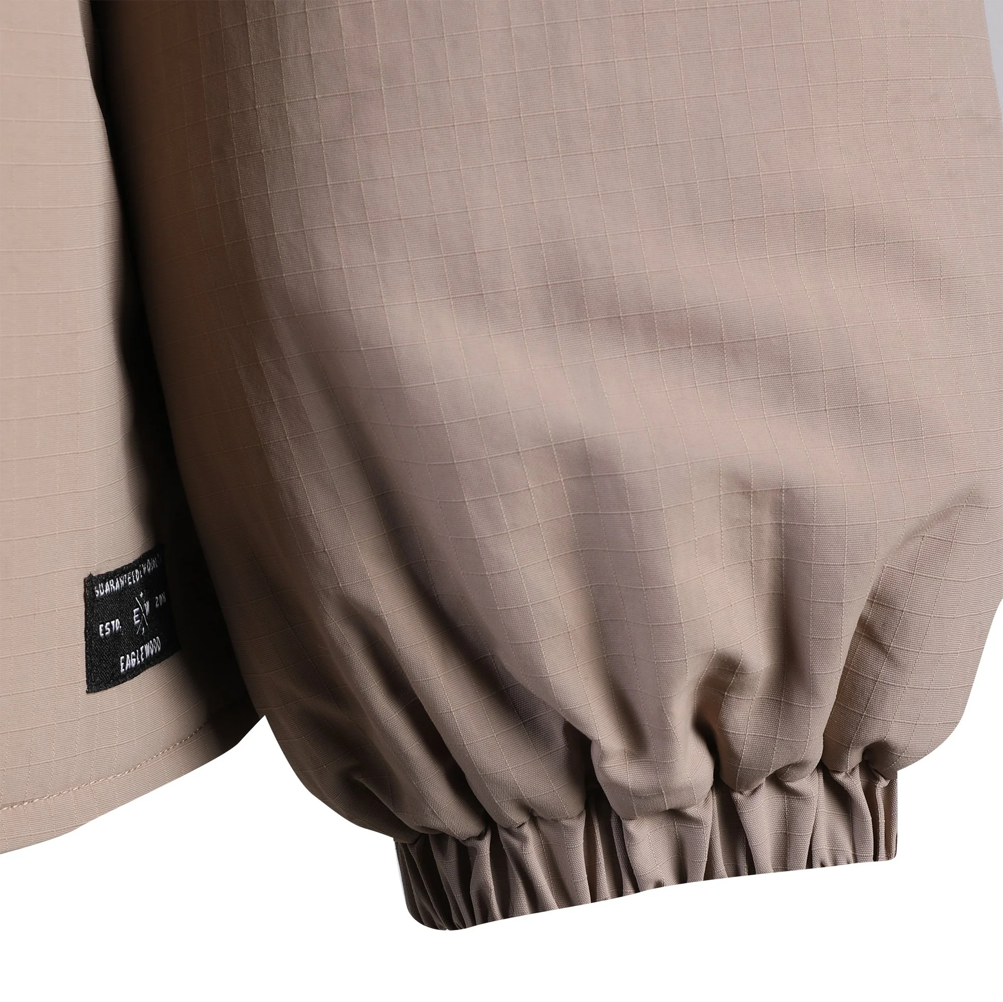 Surchemise marron à double poches  - Marron - Image 4