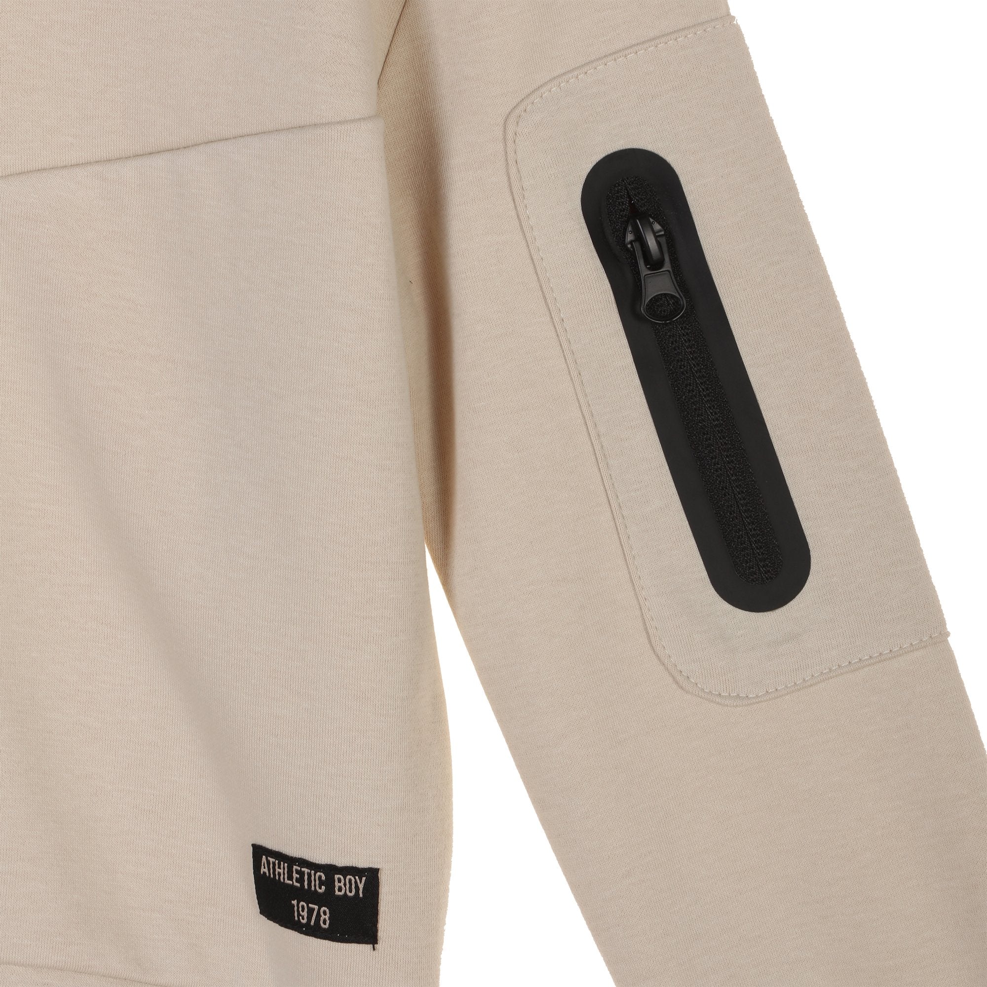 Sweat Ă capuche 3/12 ans - Beige - Image 3