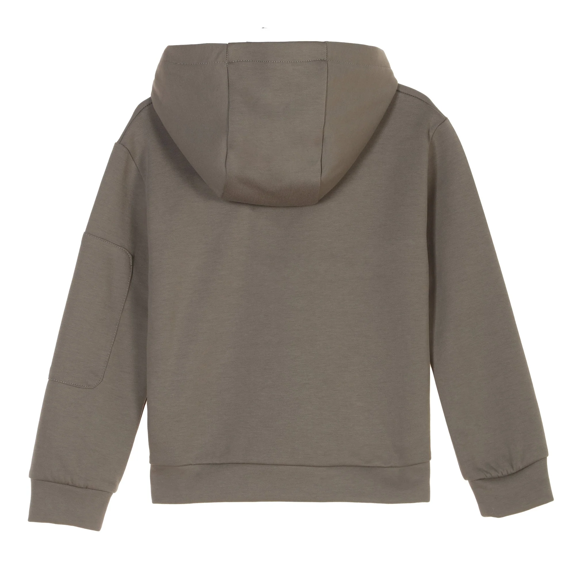 Sweat à capuche 3/12 ans - Kaki - Image 2
